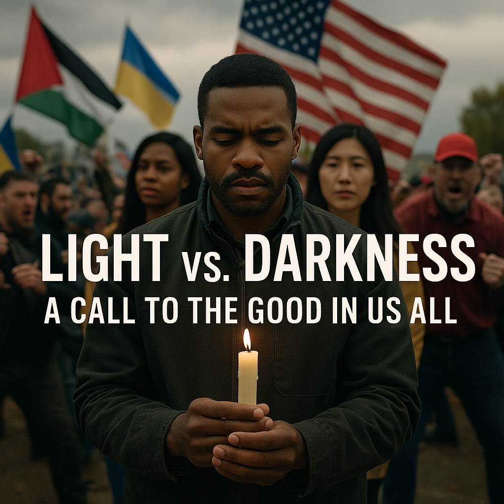 Light vs. Darkness: A Call to the Good in Us All.