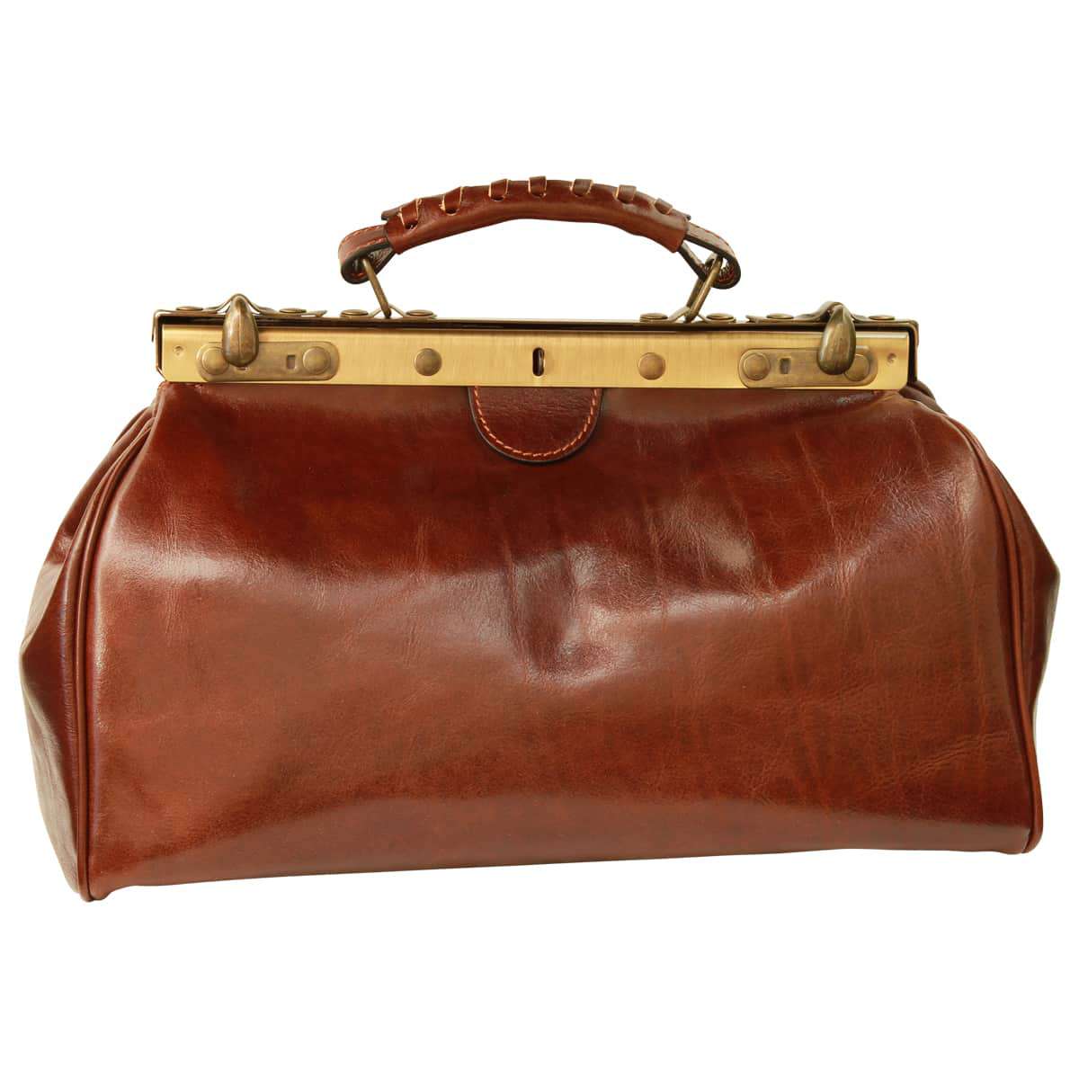 Leather bag - Brown-0