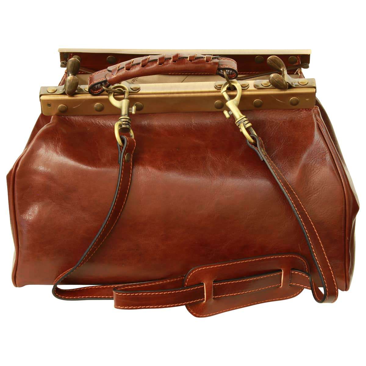 Leather bag - Brown-1