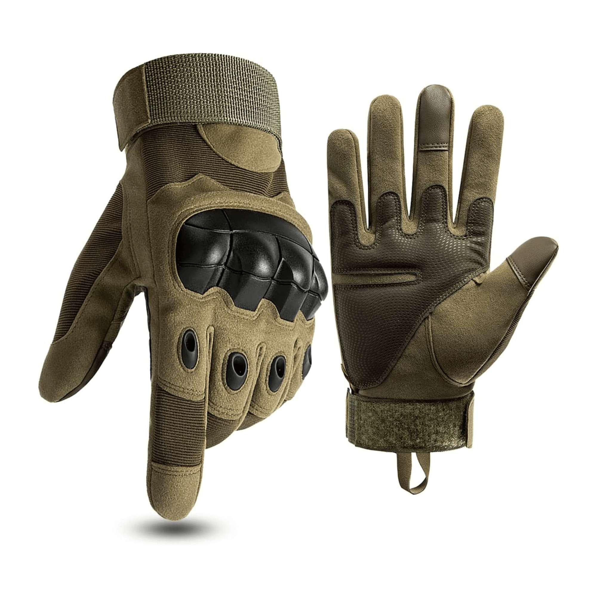 Tactical Military Airsoft Gloves for Outdoor Sports, Paintball, and Motorcycling with Touchscreen Fingertip Capability-10