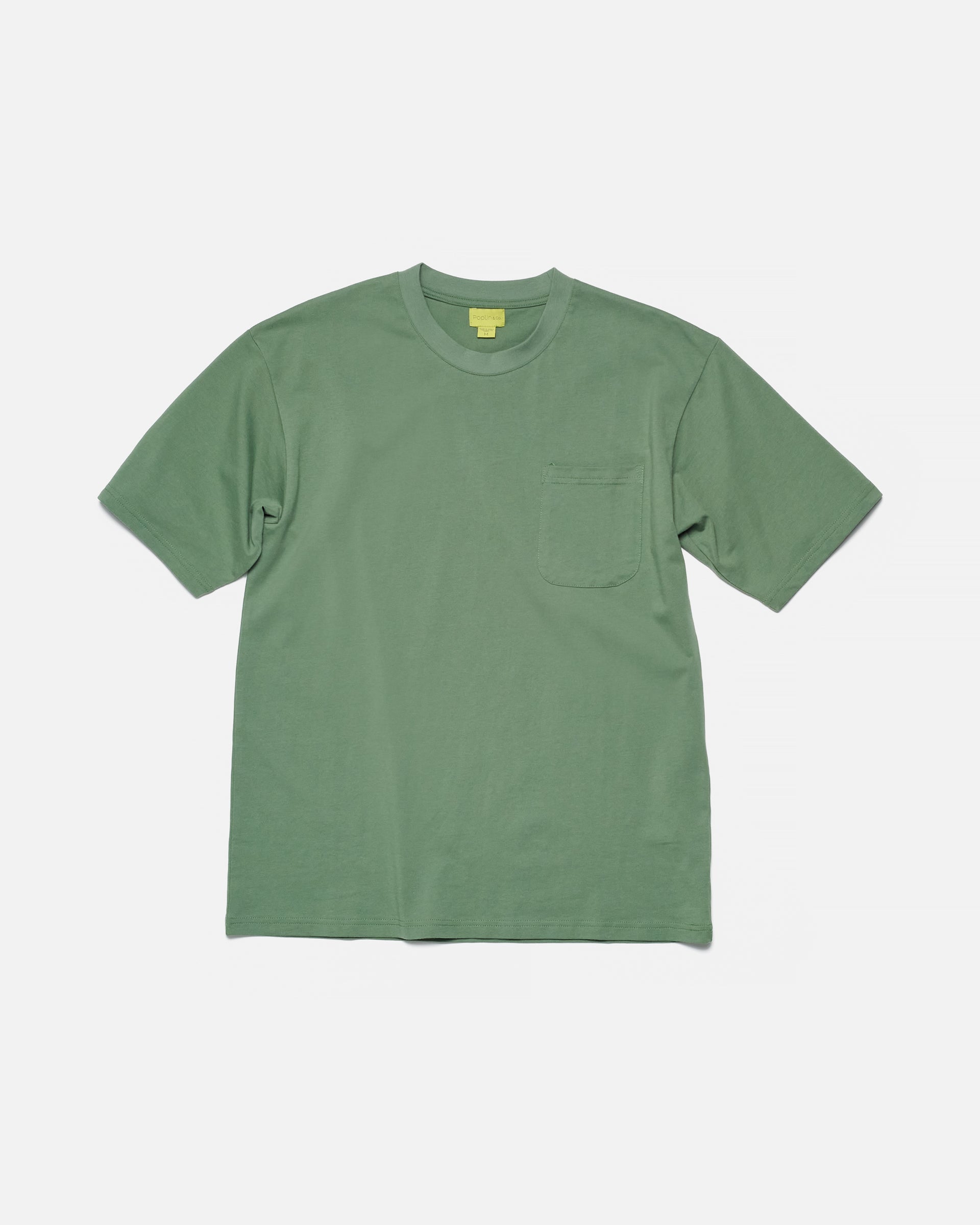 Sage Oversized Pocket Tee by Poplin & Co USA
