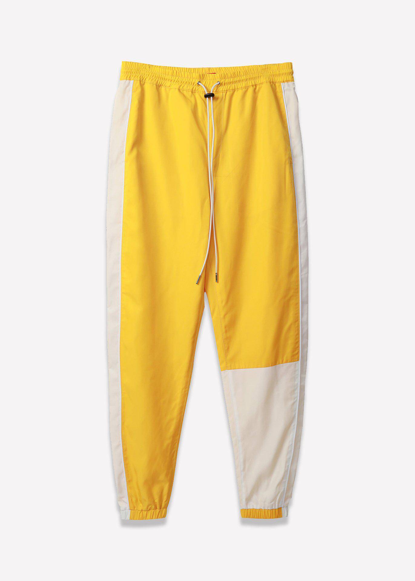 Blank State Men's 3 Stopper Swishy Pants in Yellow - shopatkonus