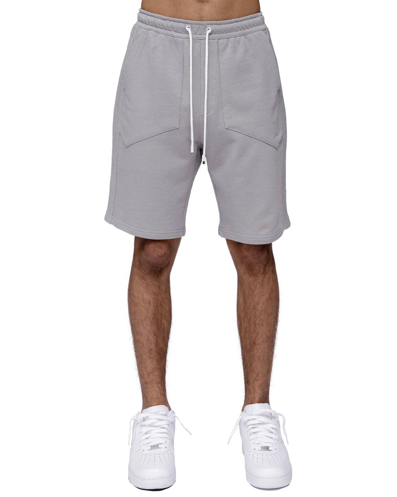 Konus Men's Terry Shorts / Warren In Grey - shopatkonus