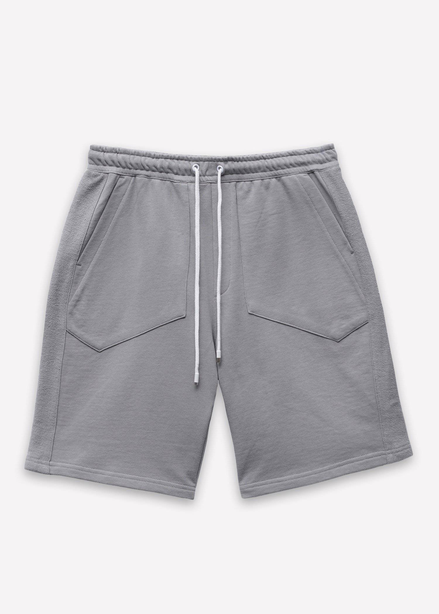 Konus Men's Terry Shorts / Warren In Grey - shopatkonus