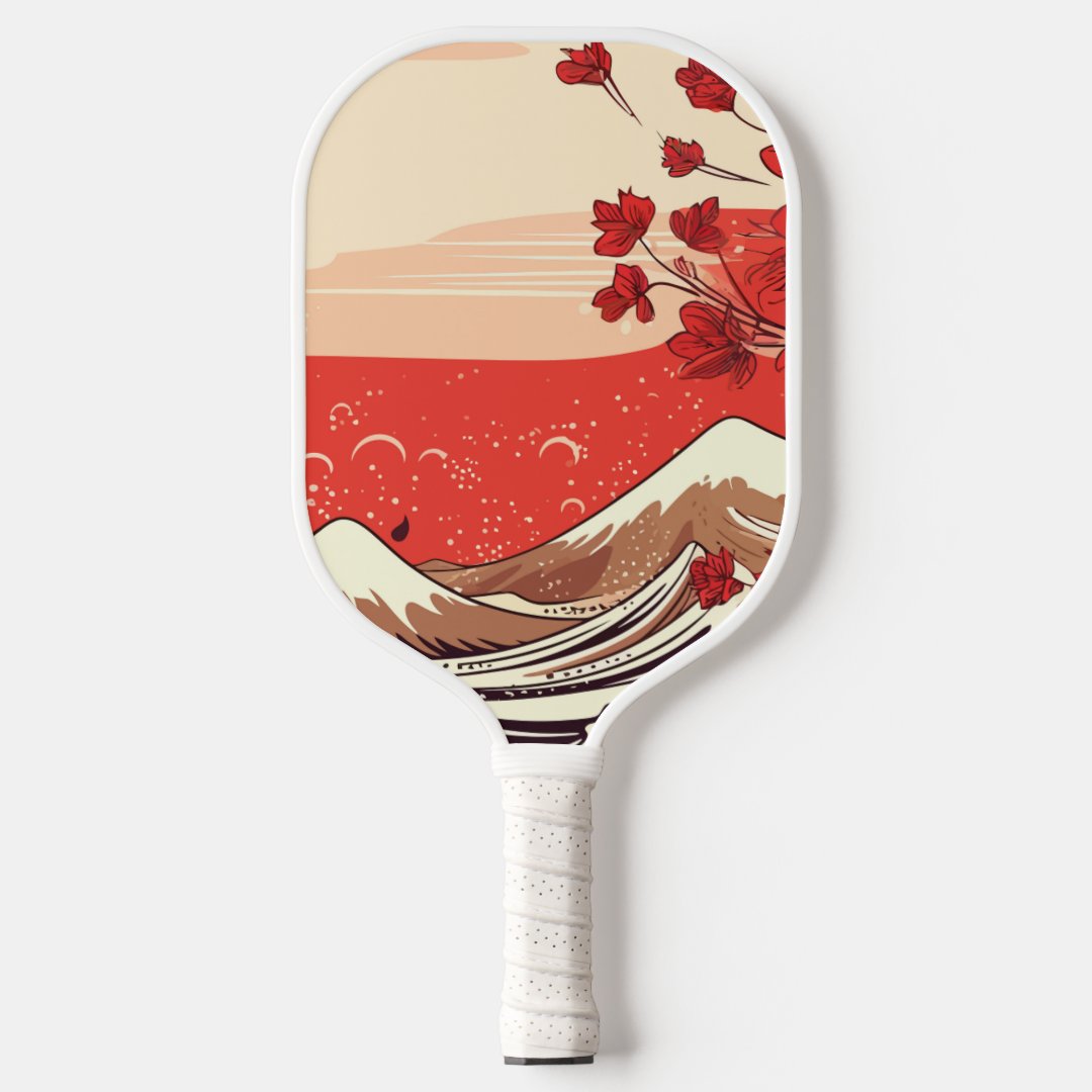 Premium Sunset Glow Pickleball Paddle-0