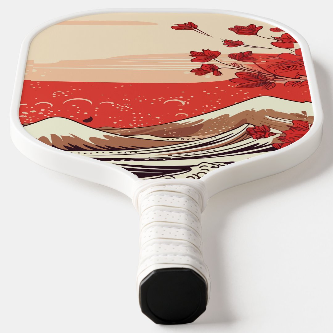 Premium Sunset Glow Pickleball Paddle-2