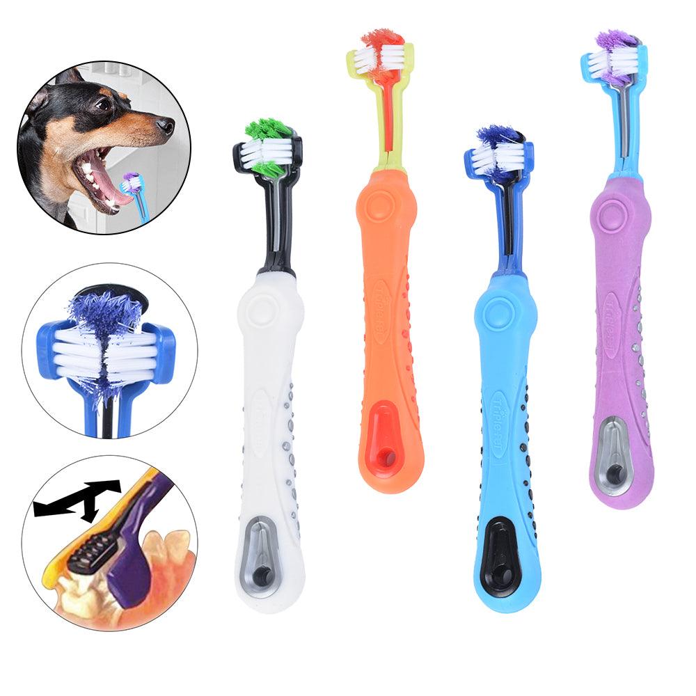 The Petsmile Triple Action Dental Brush by Dog Hugs Cat