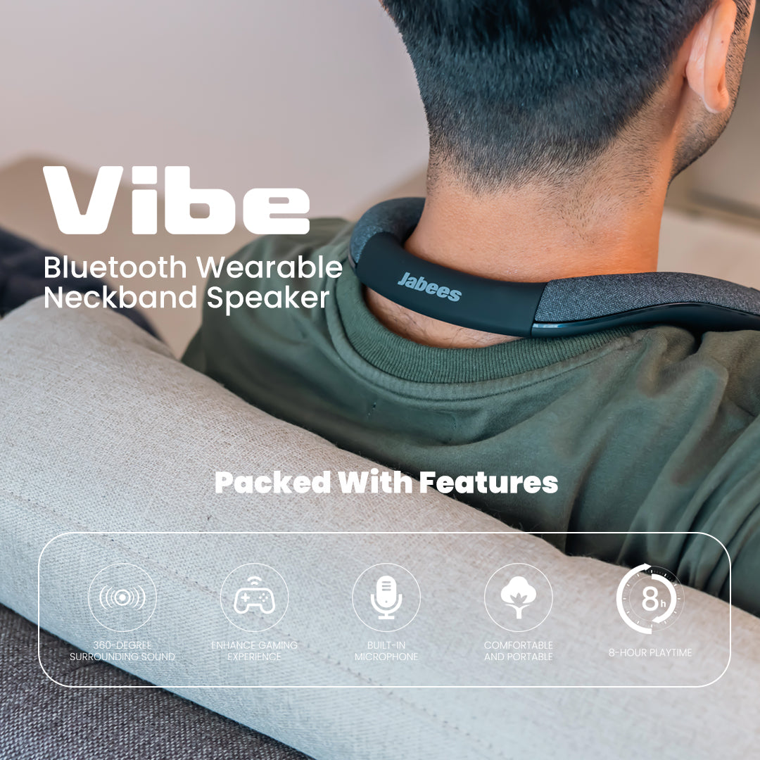 Vibe – Bluetooth Wearable Neckband Speaker-1