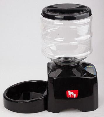Smartpaws 5.5L Voice-Recording Automatic Pet Feeder With Lcd Screen by Dog Hugs Cat