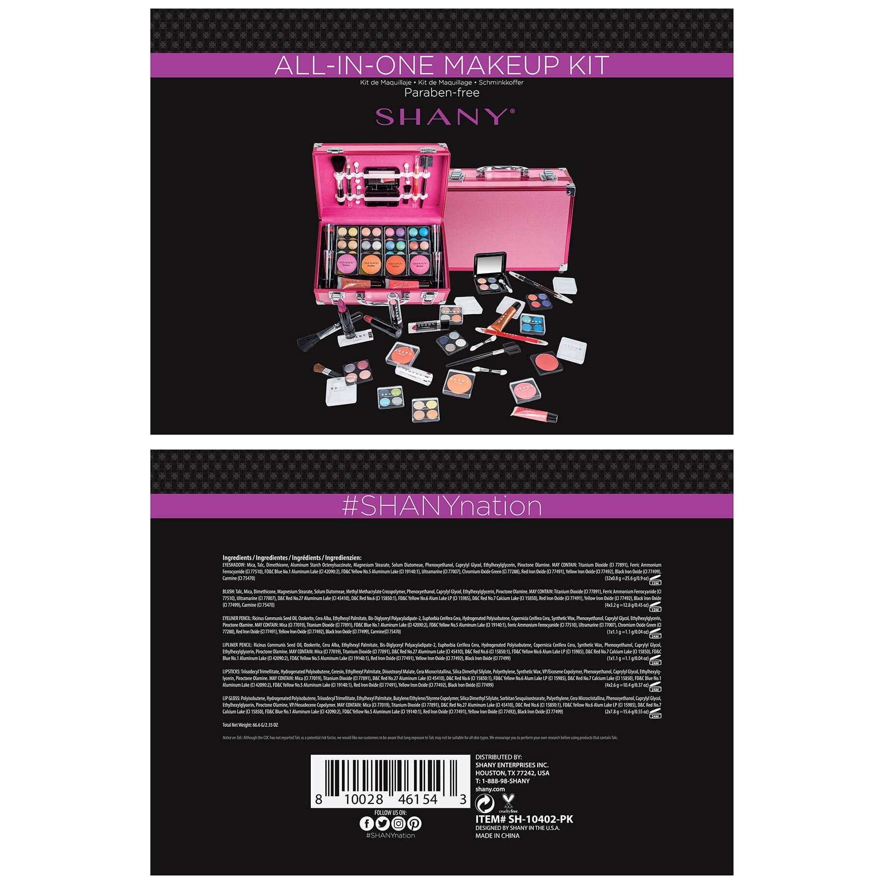 Carry All Makeup Train Case - Makeup Set-21