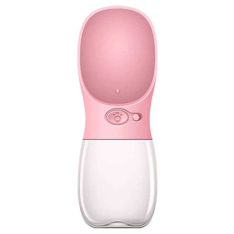 Portable Pet Water Bottle - Leak Proof And Travel Friendly Drinking Bowl For Dogs And Cats by Dog Hugs Cat