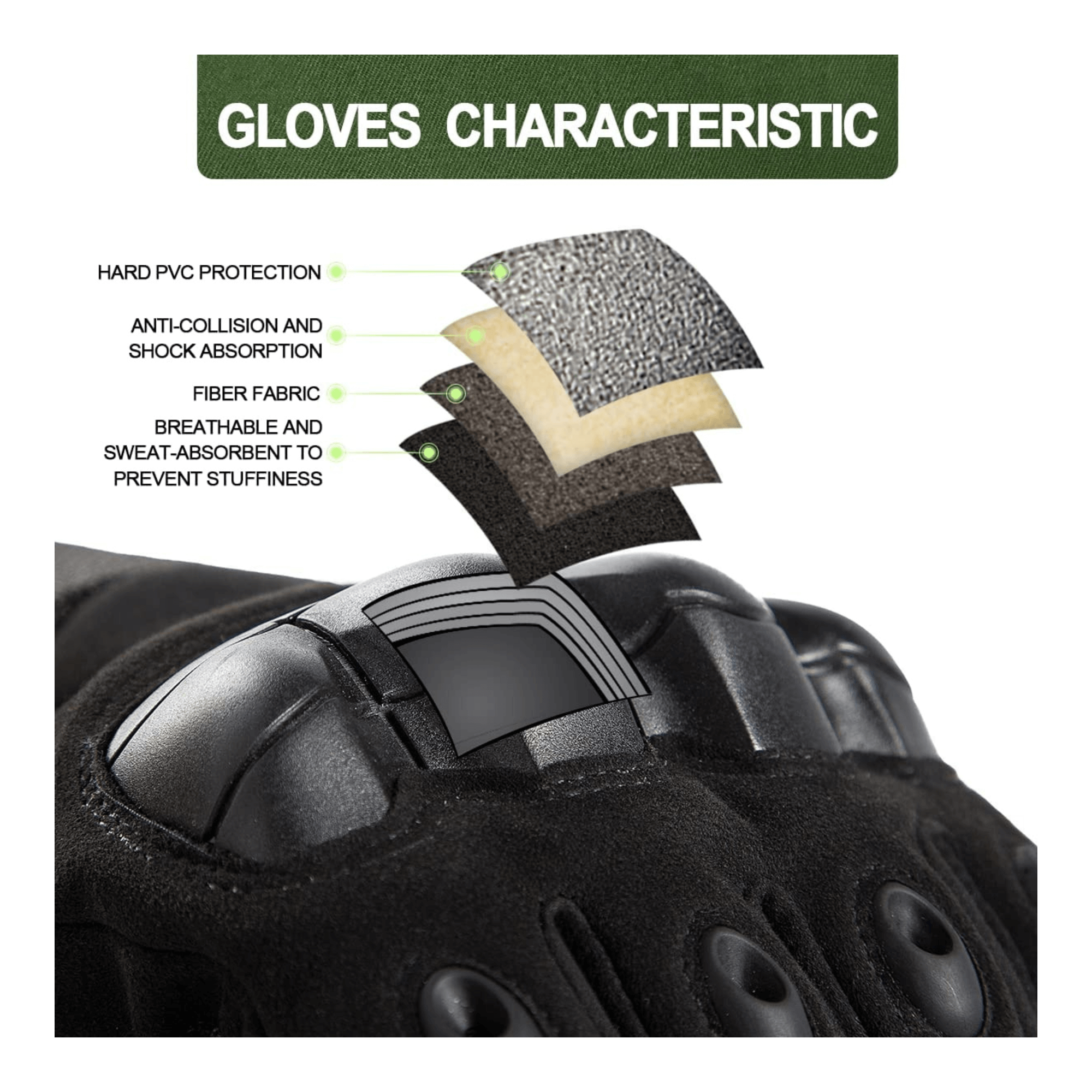 Tactical Military Airsoft Gloves for Outdoor Sports, Paintball, and Motorcycling with Touchscreen Fingertip Capability-9