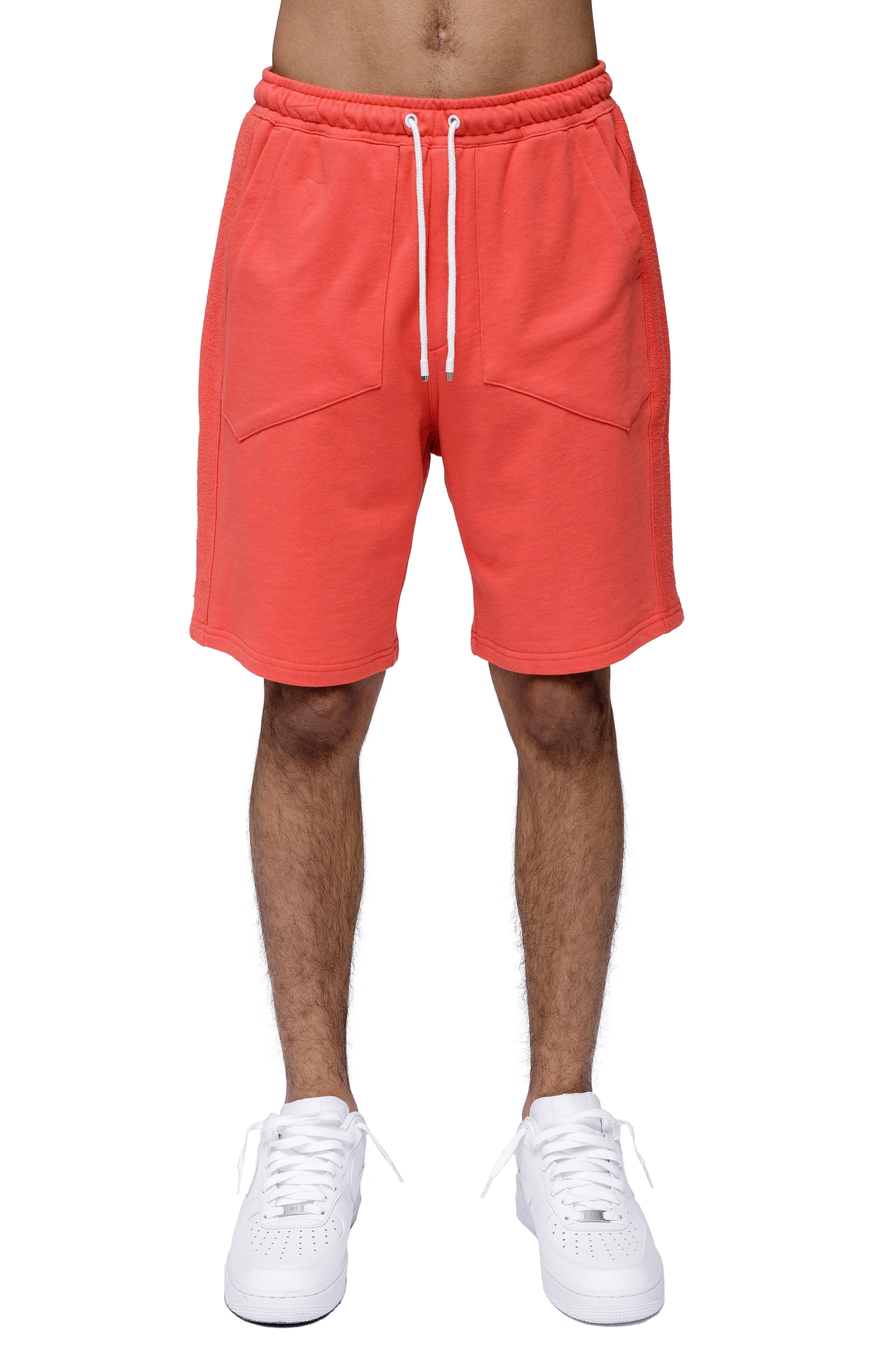 Konus Men's Terry Shorts Warren In Grey - shopatkonus