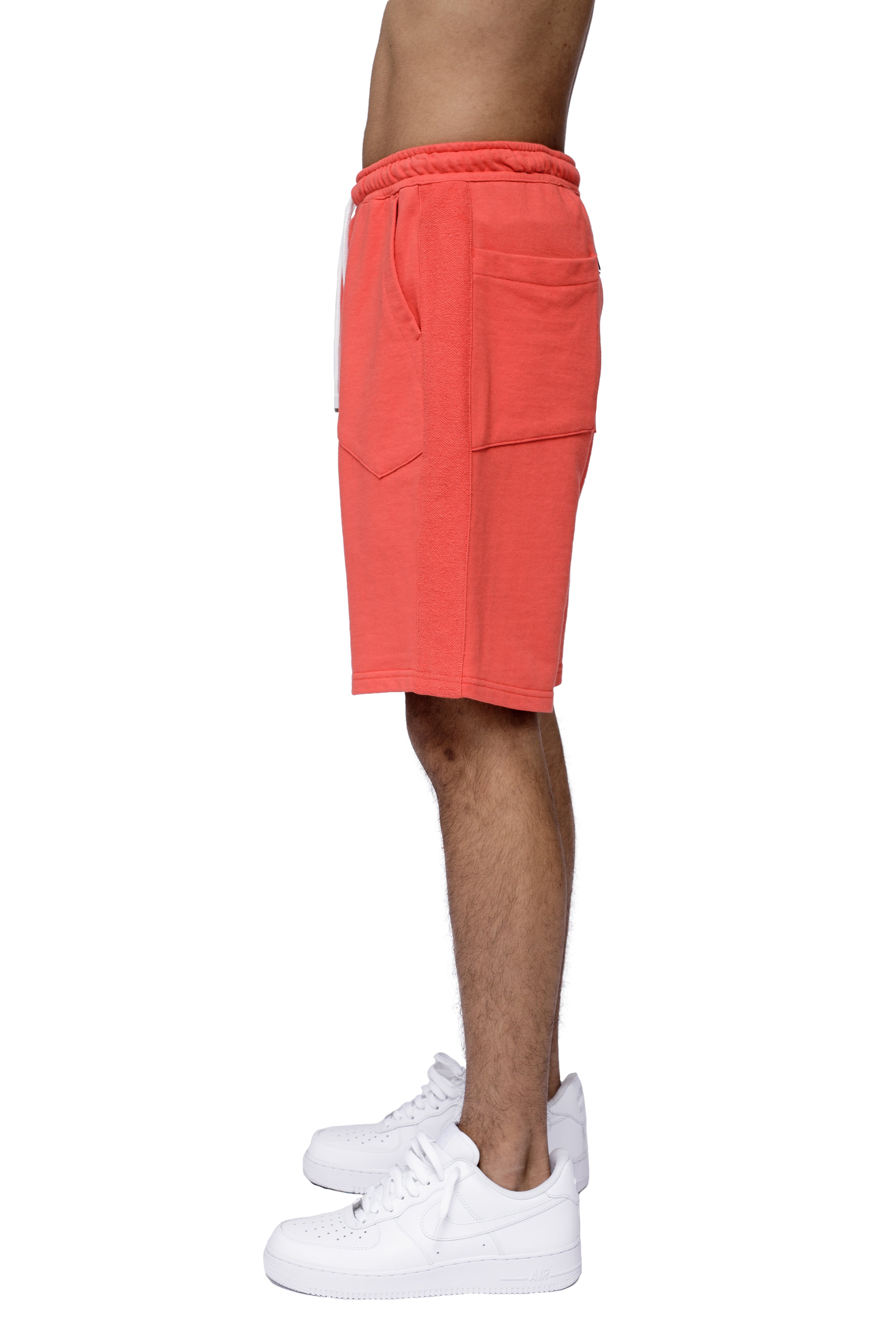 Konus Men's Terry Shorts Warren In Grey - shopatkonus