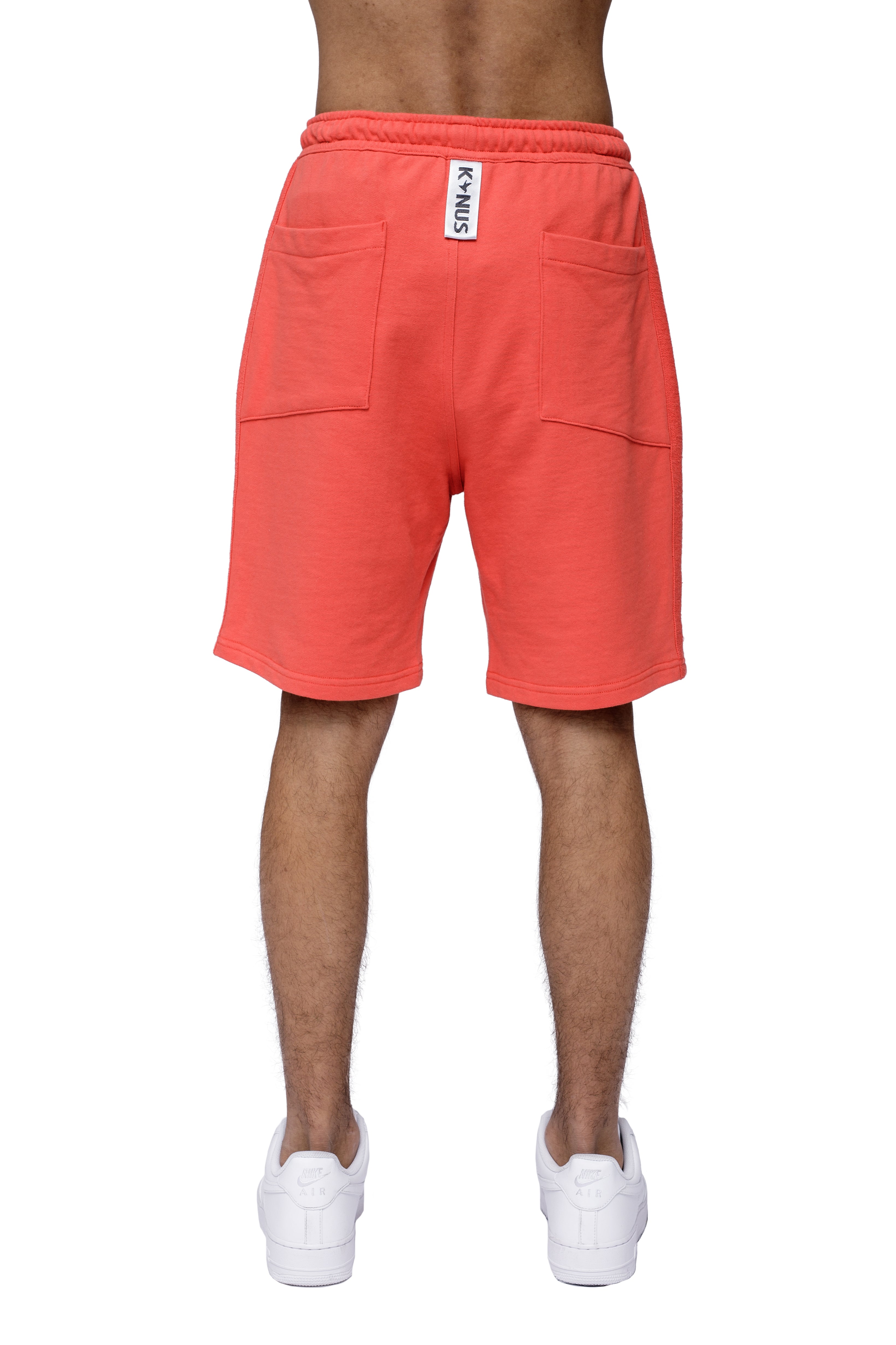 Konus Men's Terry Shorts Warren In Grey - shopatkonus