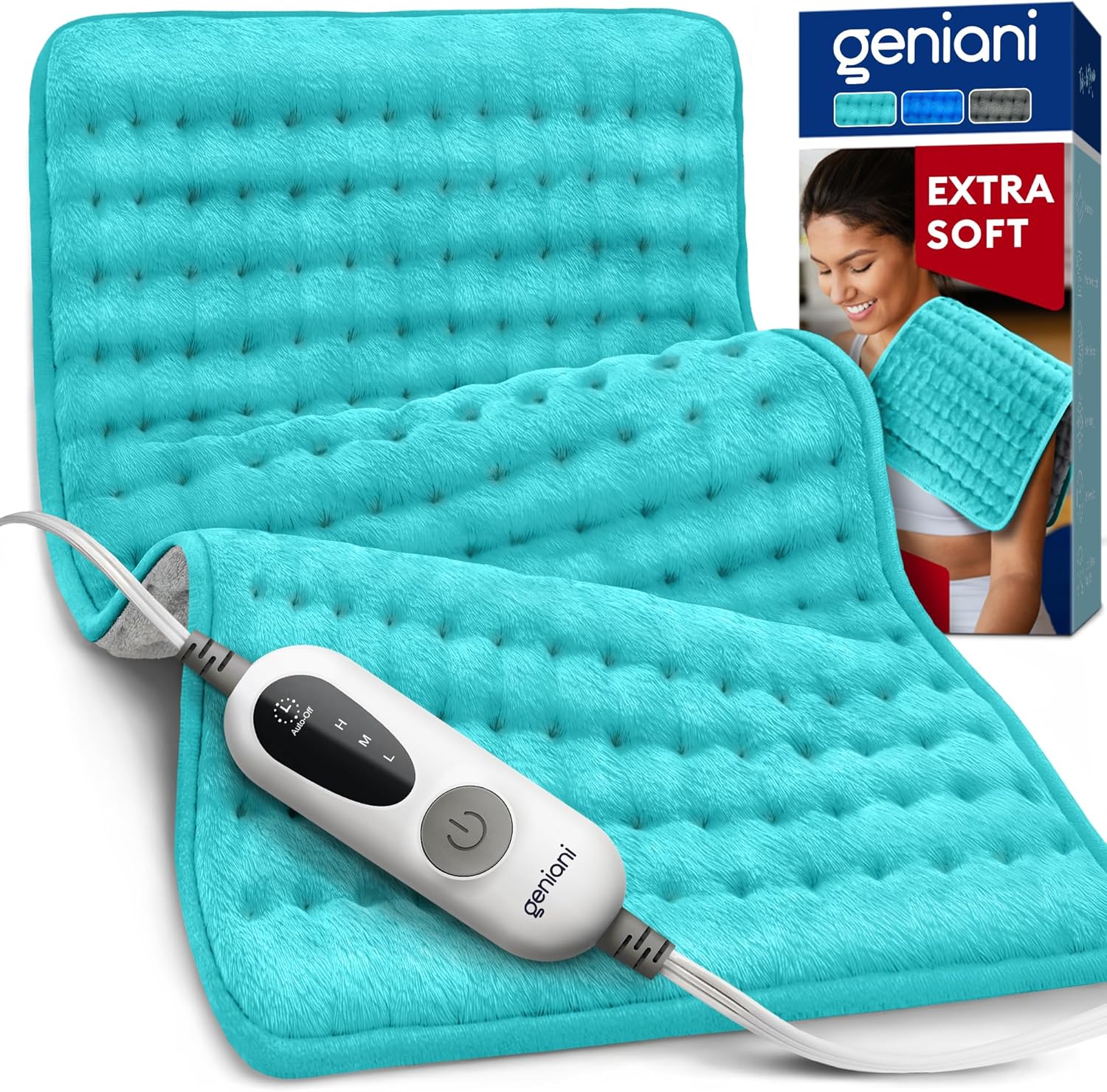 Heating Pad XL, Double-sided, Viridian Green-0