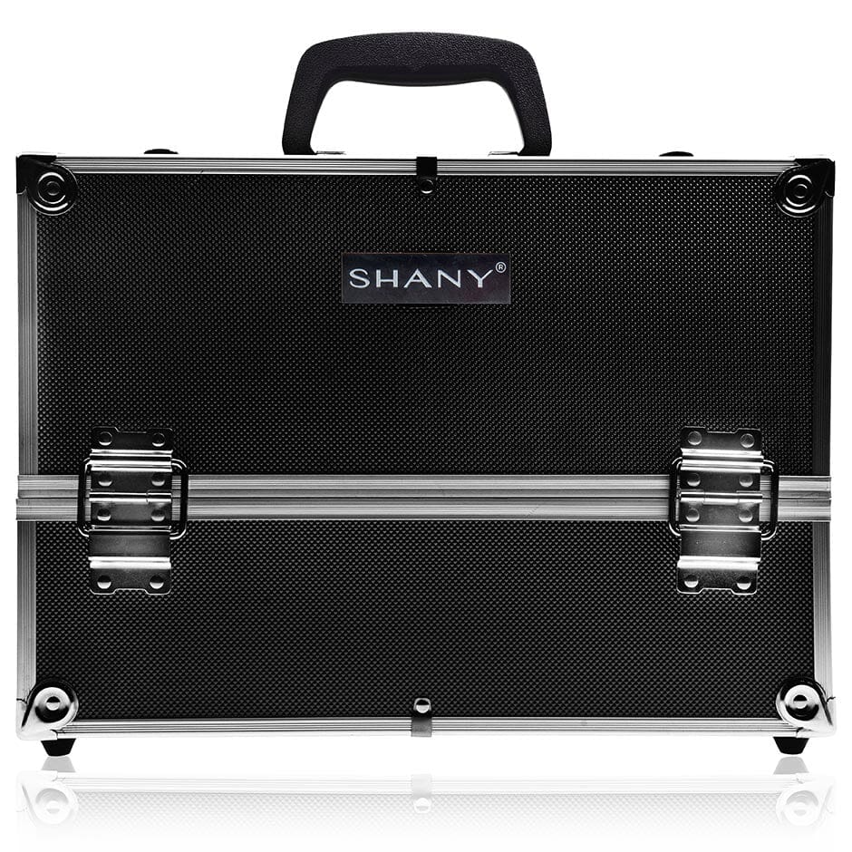 Essential Pro Makeup Train Case with Shoulder Strap and Locks-7