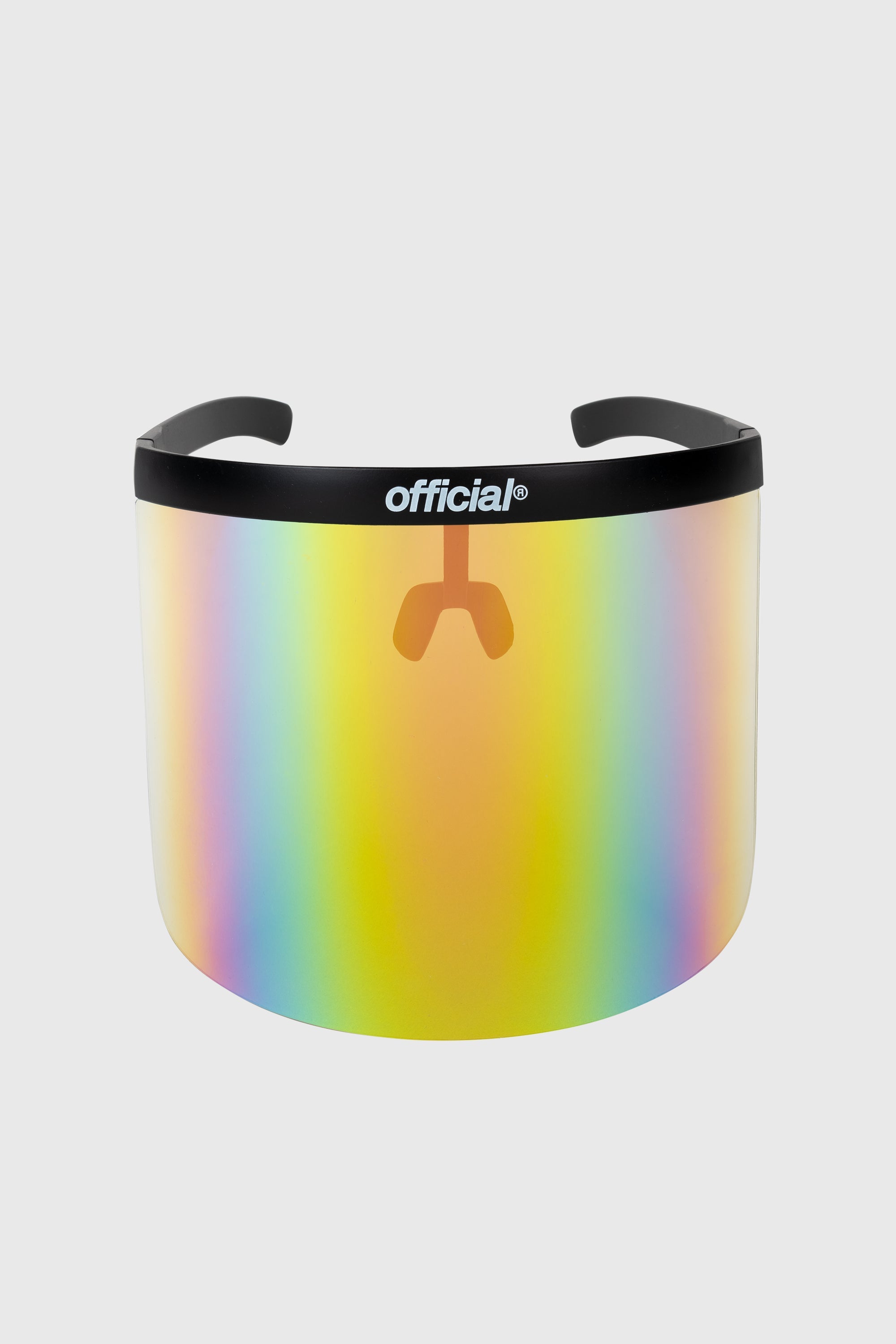 Apex Face Shield ULTRA (Black / Rainbow) by The Official Brand