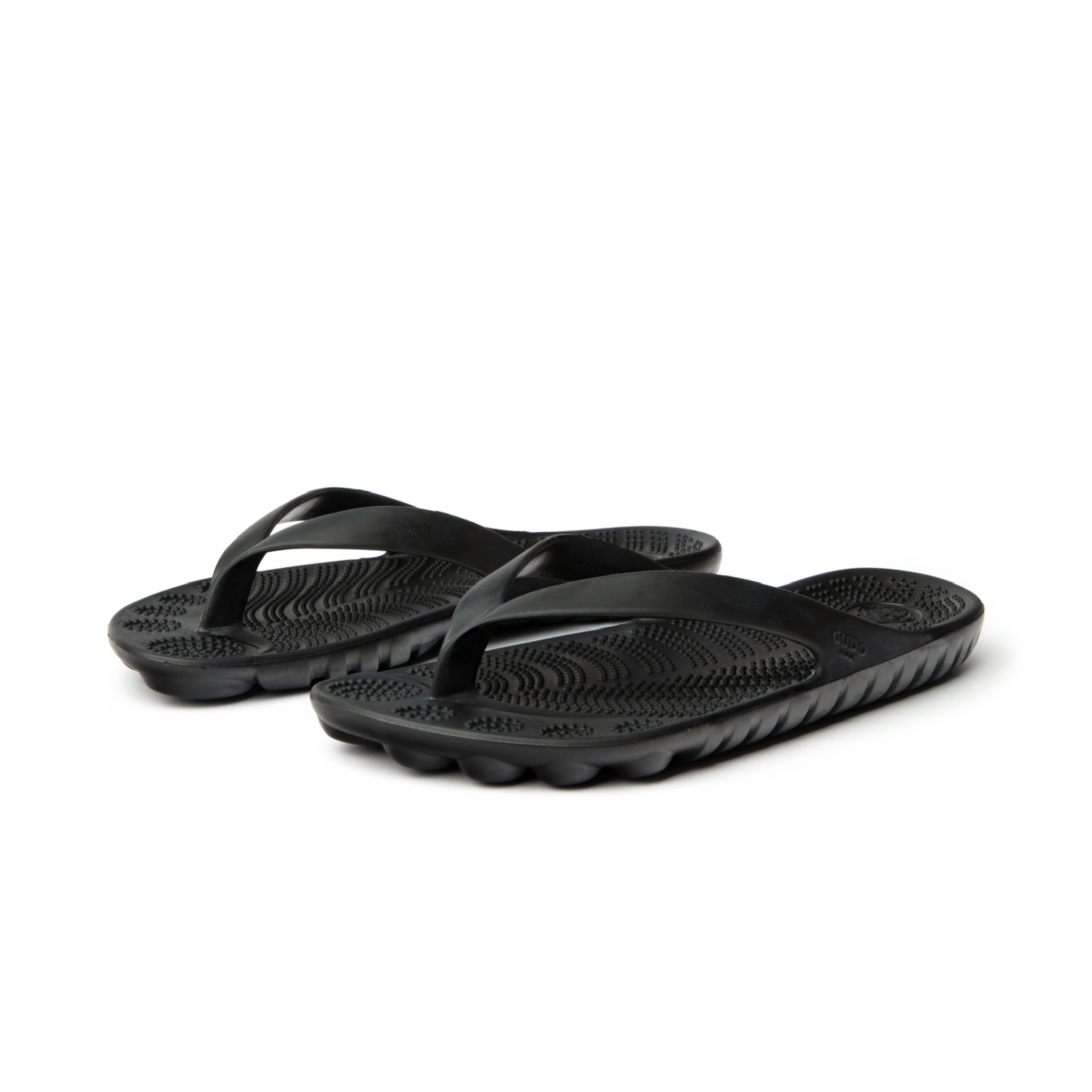 PIRATE BLACK FLIP FLOPS & DRYBAG BY GUDO-2