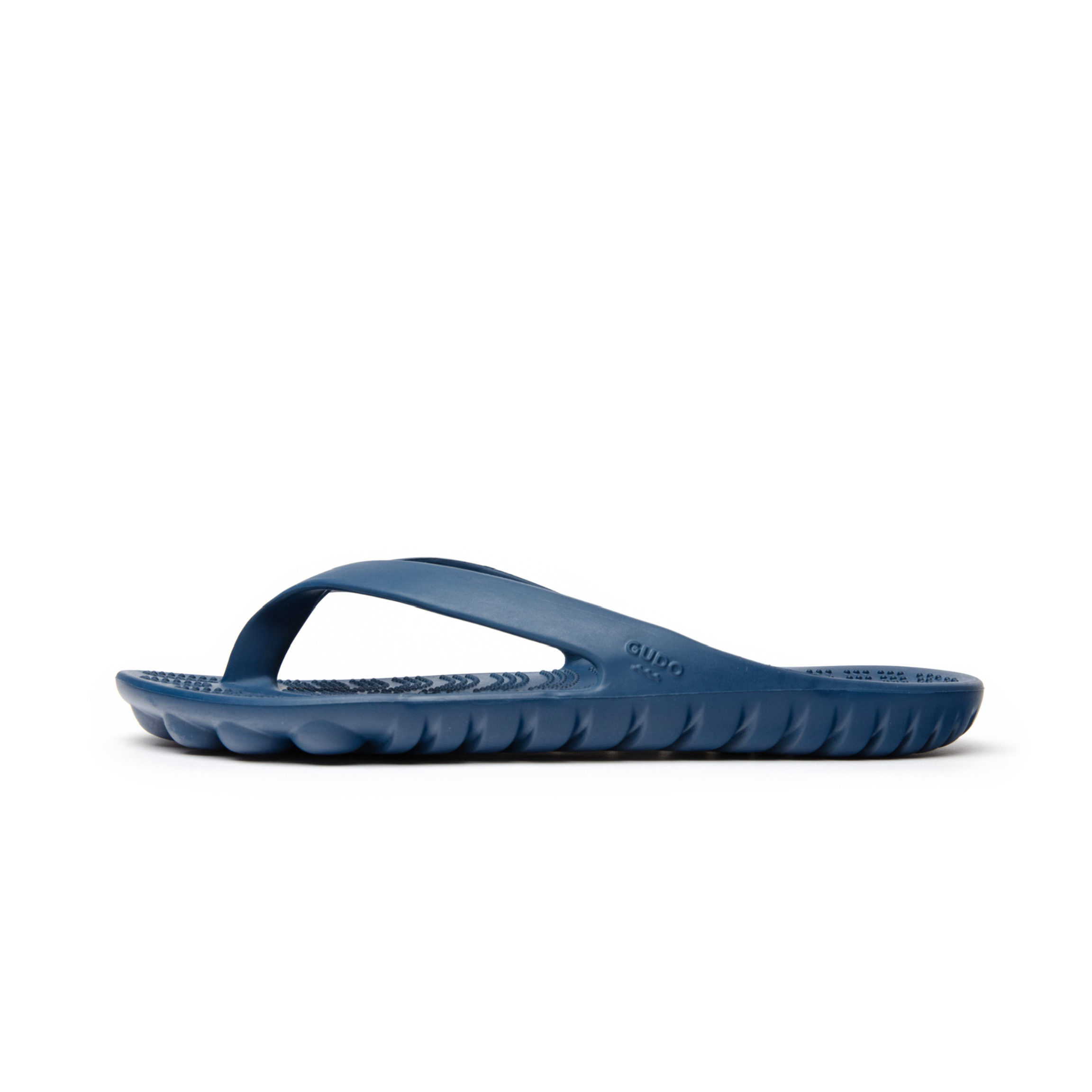 NAVY BLUE FLIP FLOPS BY GUDO-0
