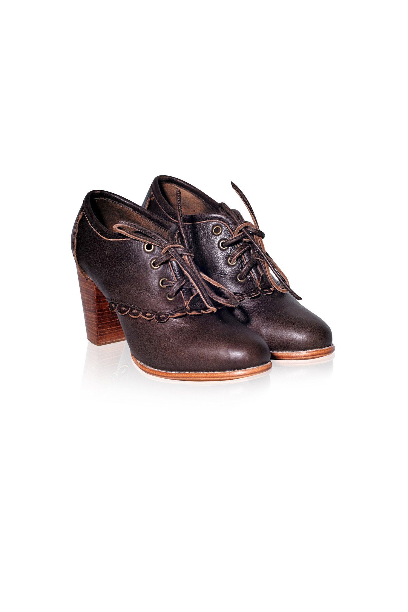Lace Oxford Heels by Bali ELF