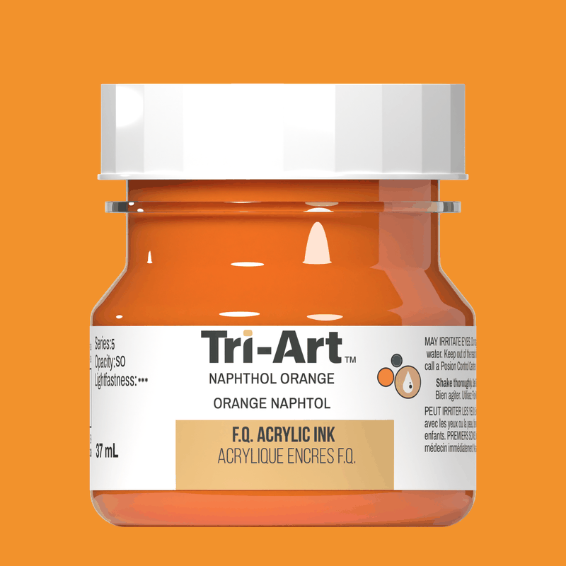 Tri-Art Ink - Naphthol Orange - 37mL-1