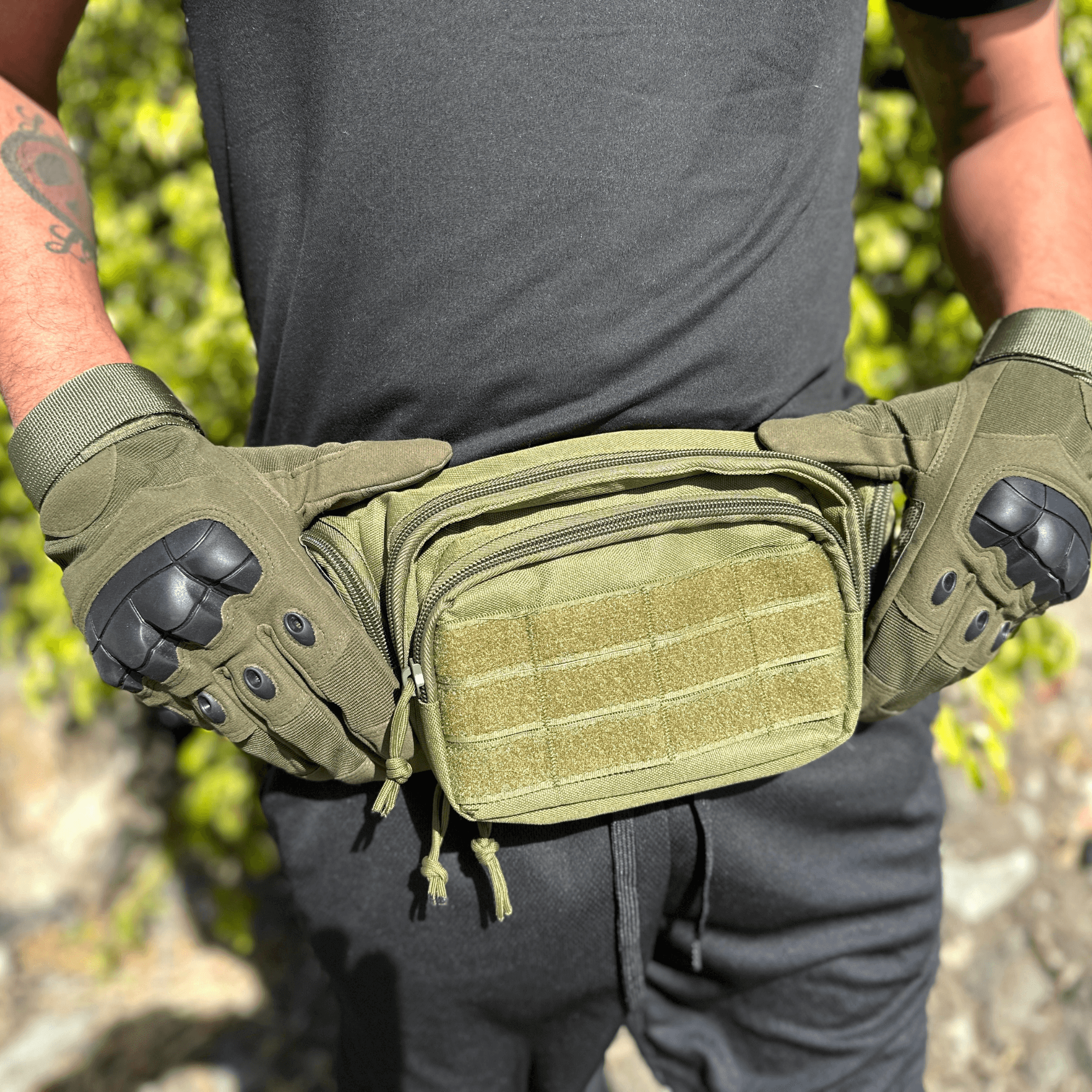 Tactical Military Airsoft Gloves for Outdoor Sports, Paintball, and Motorcycling with Touchscreen Fingertip Capability-12