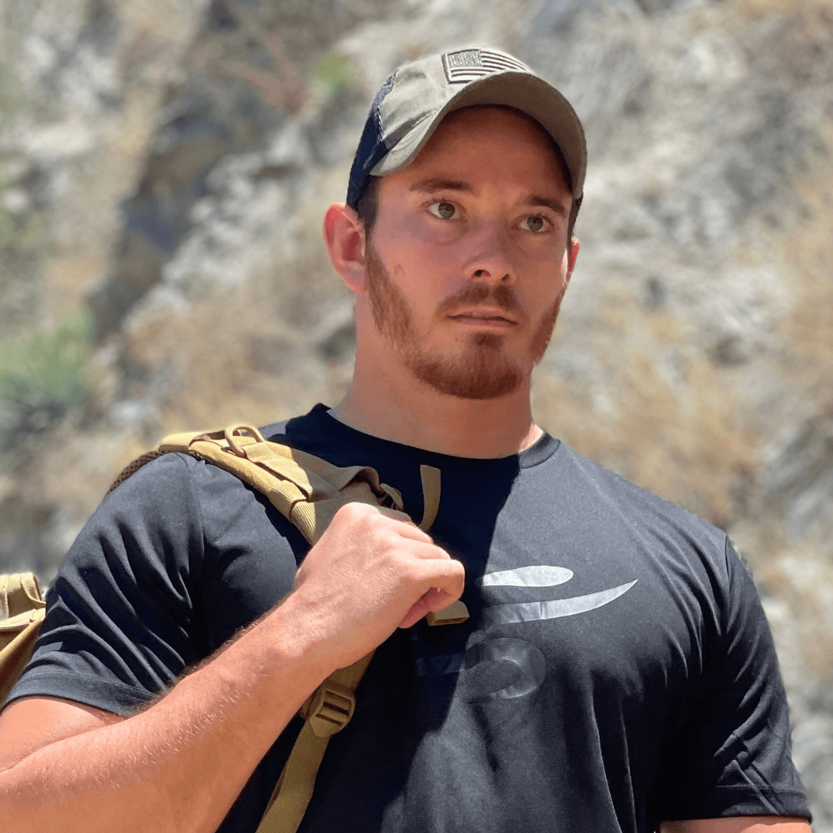 American Flag Trucker Hat with Adjustable Strap-11