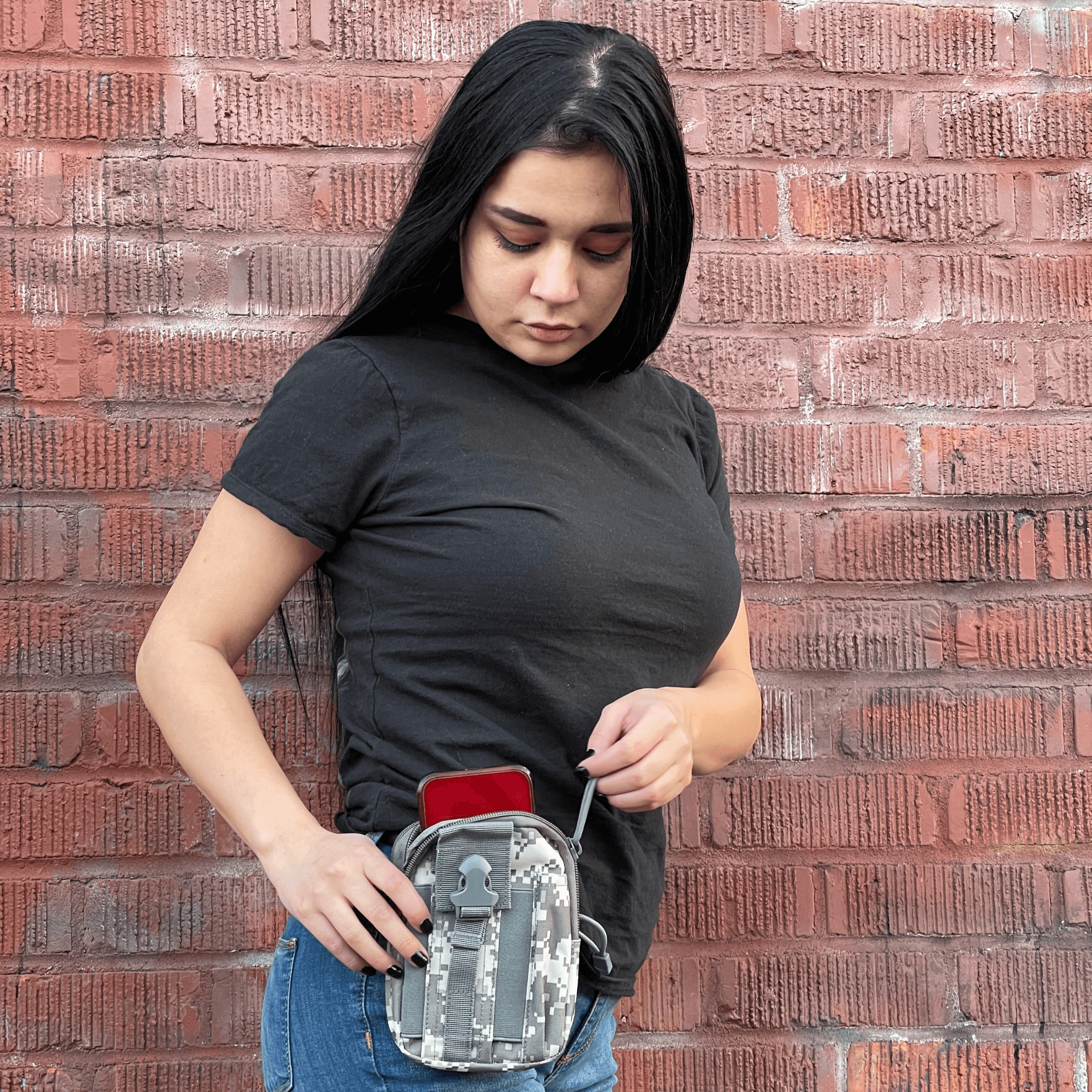 Tactical MOLLE Pouch & Waist Bag for Hiking & Outdoor Activities-26