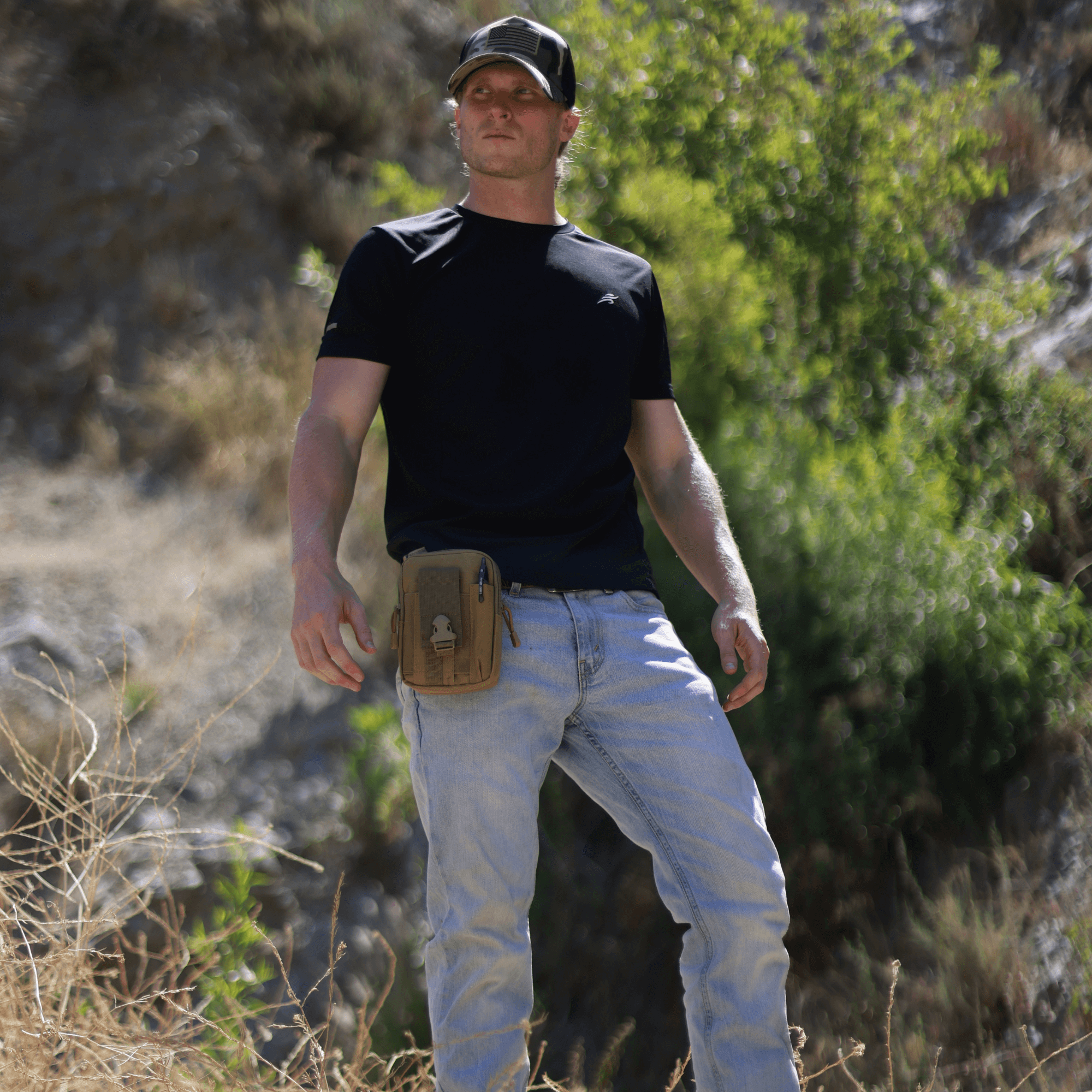 Tactical MOLLE Pouch & Waist Bag for Hiking & Outdoor Activities-18