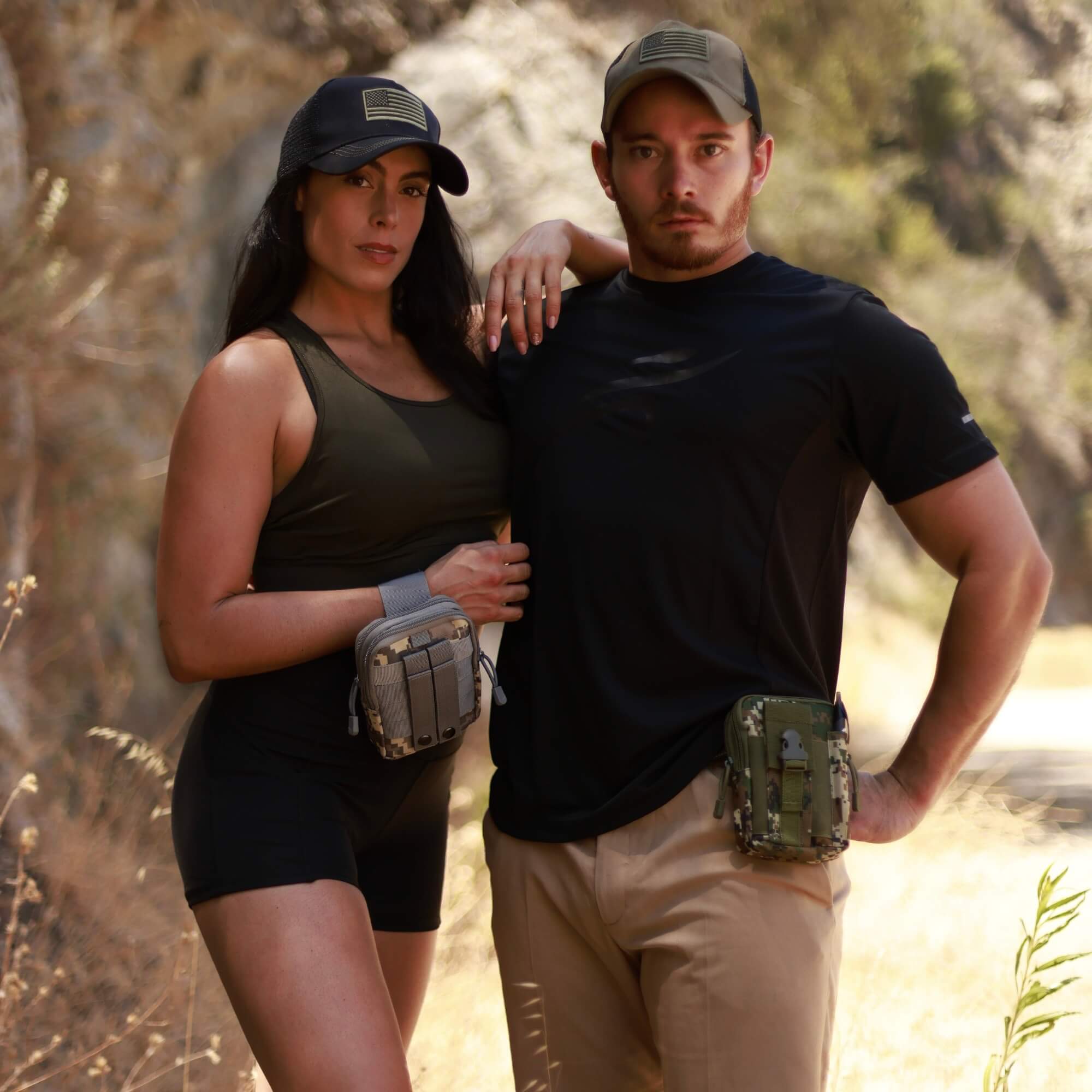 Tactical MOLLE Pouch & Waist Bag for Hiking & Outdoor Activities-41