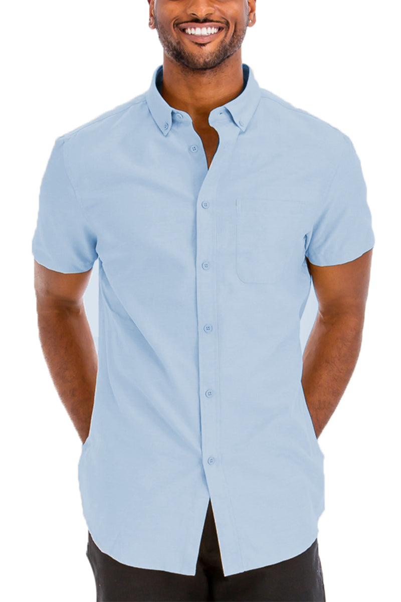 Signature Classic Single Pocket Button Down-14