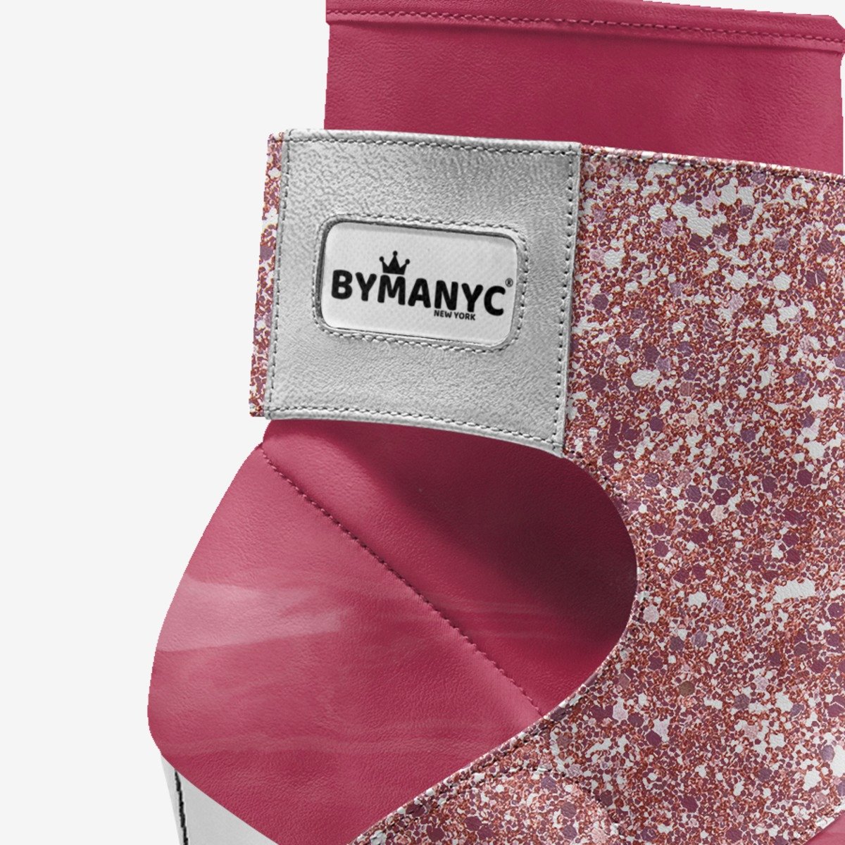 Limited Edition Vegan Stiletto Boots BYMANYC ® New York Futurista Black-1