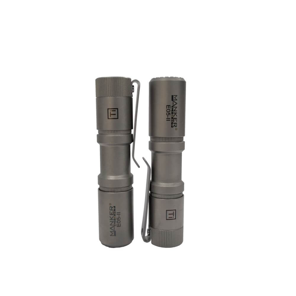 Manker E05II Cu/Ti 1300 Lumens EDC Flashlight-6