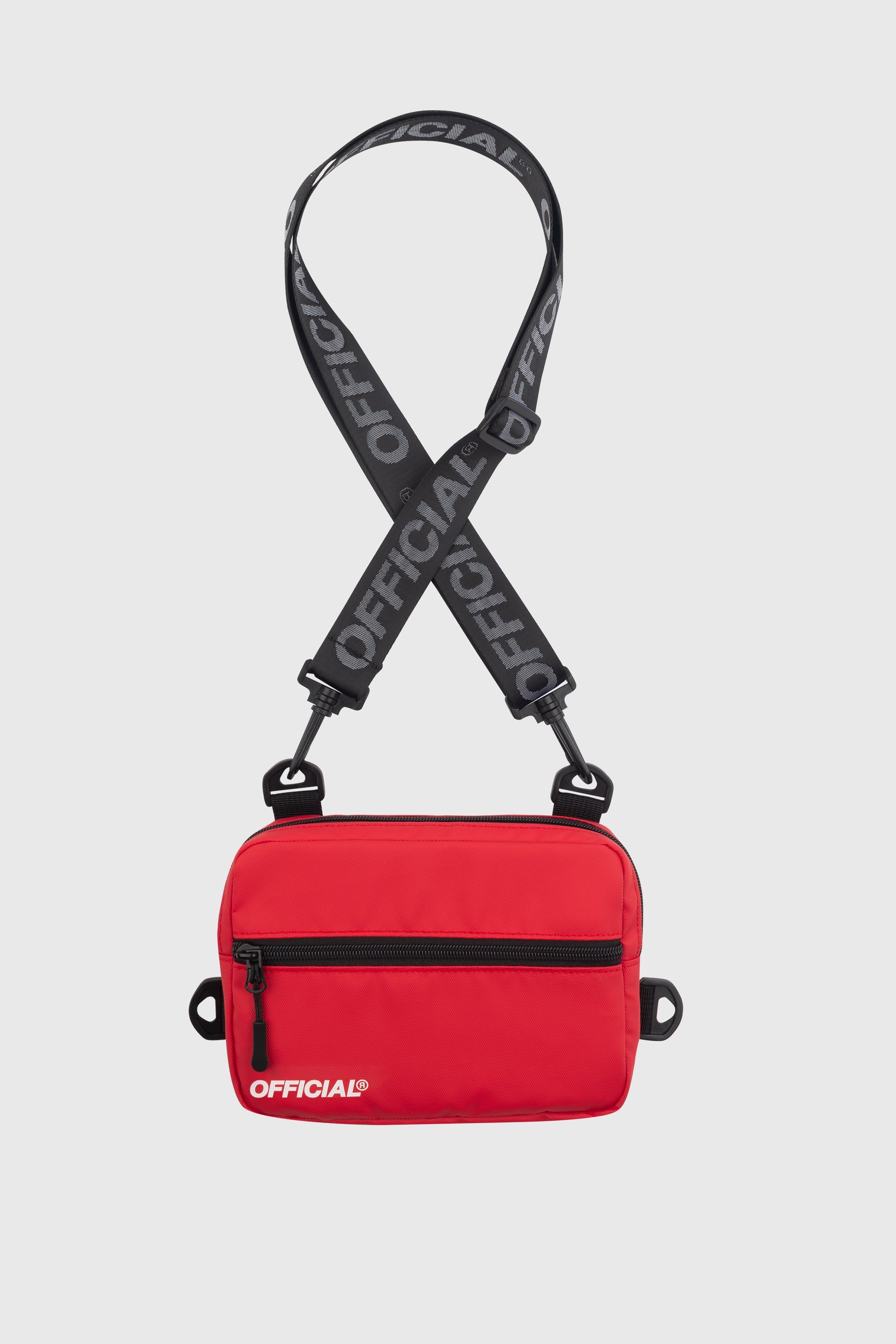 Neck Utility Shoulder Bag - Red by The Official Brand