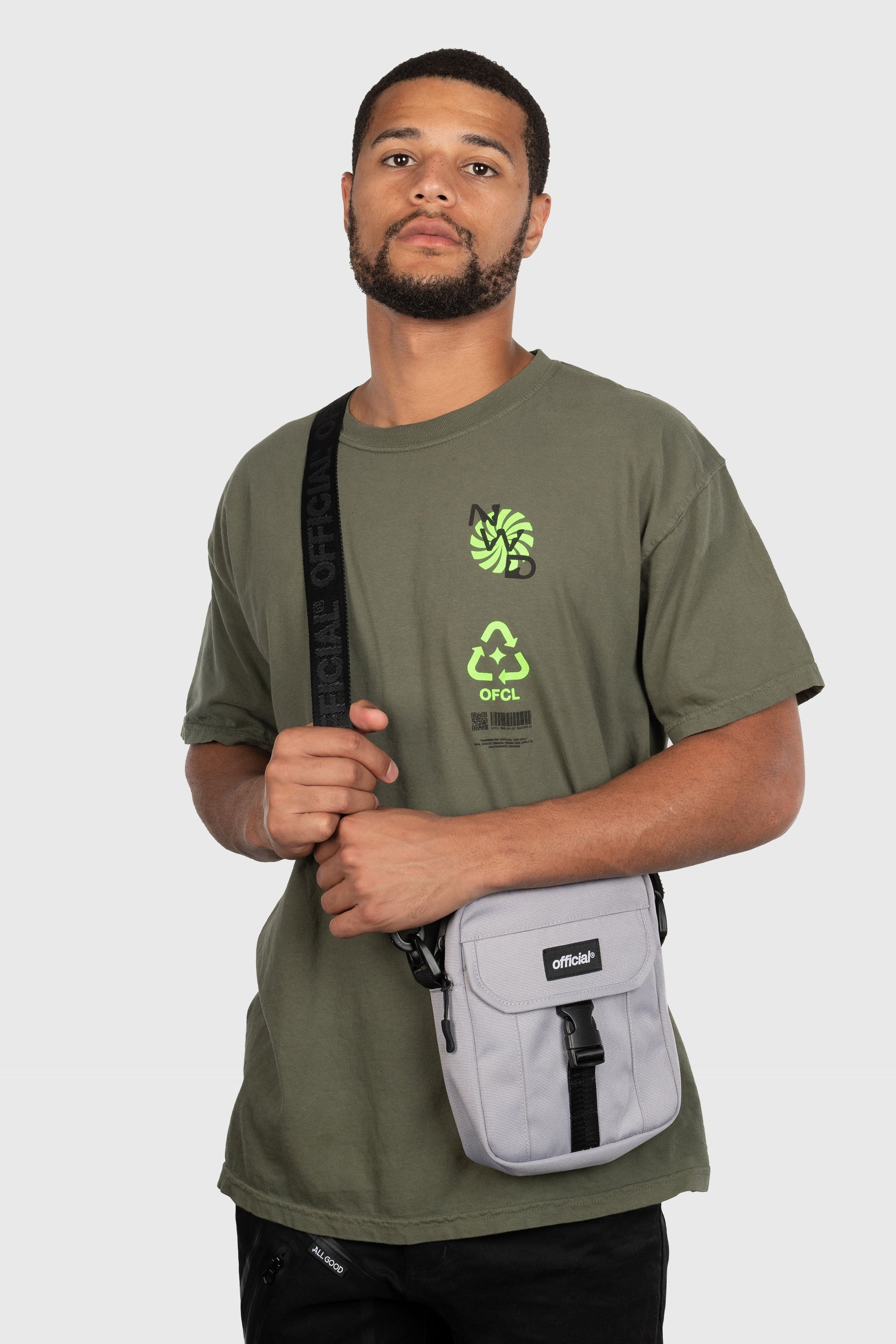 Essential Shoulder Bag (Grey) by The Official Brand