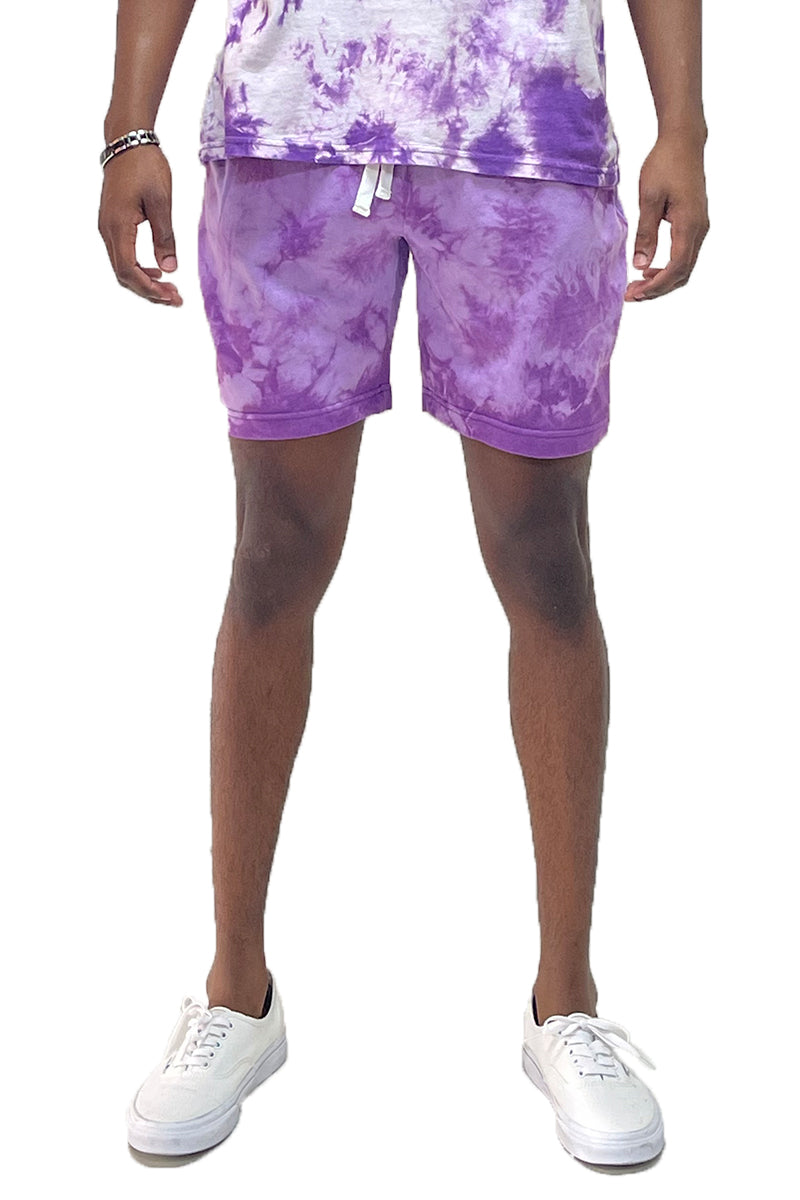 Splatter Tye Dye Shorts-6