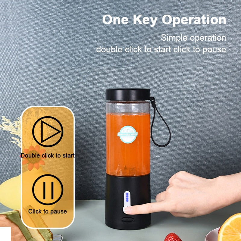 530ML Portable Electric Juicer -6