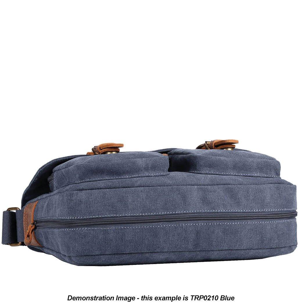TRP0210 Troop London Classic Canvas Messenger Bag-20