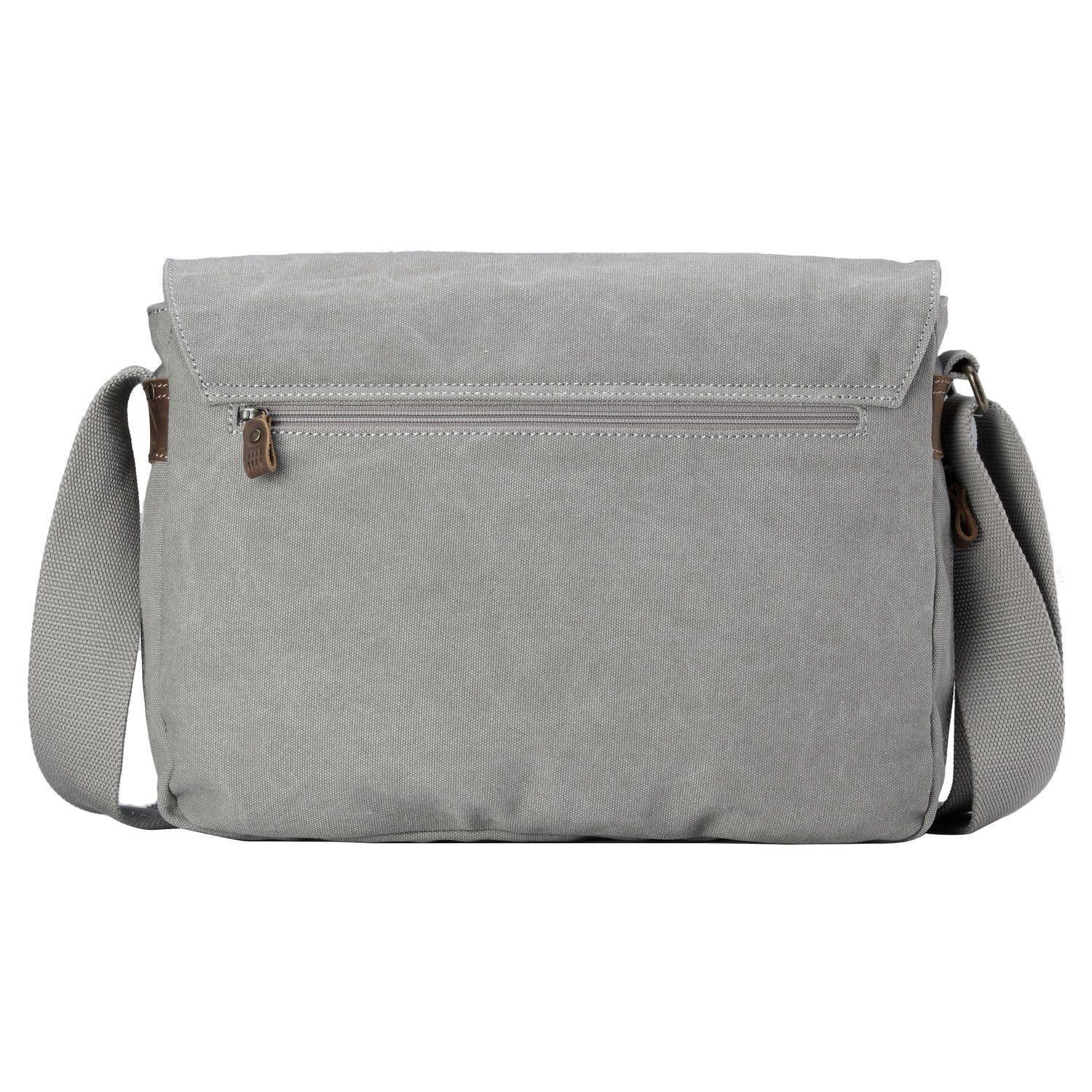 TRP0210 Troop London Classic Canvas Messenger Bag-16