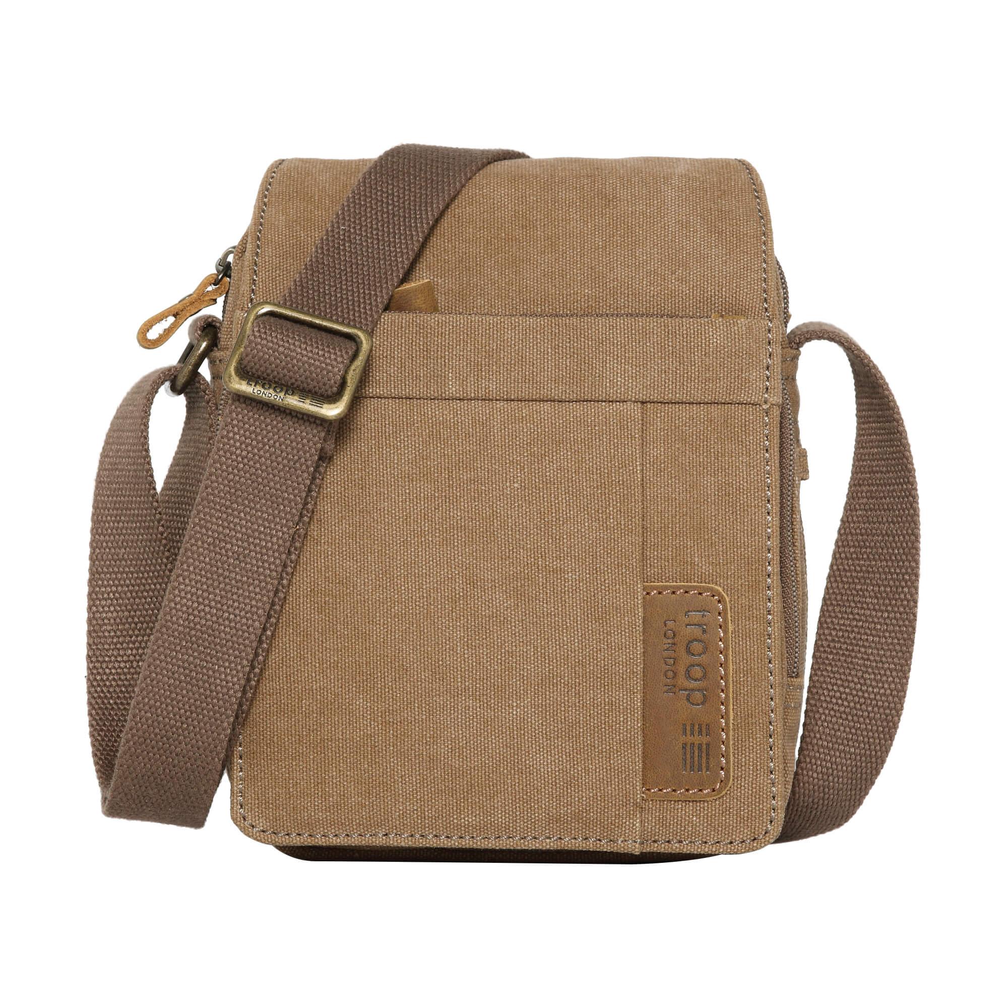 TRP0220 Troop London Classic Canvas Across Body Bag-17