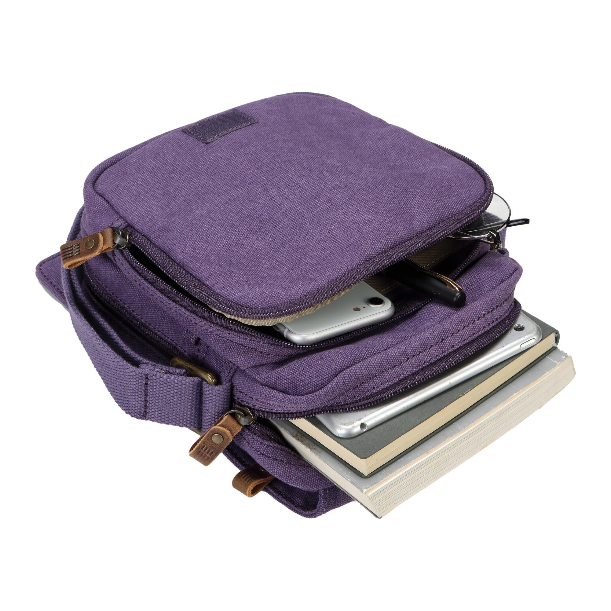 TRP0220 Troop London Classic Canvas Across Body Bag-36