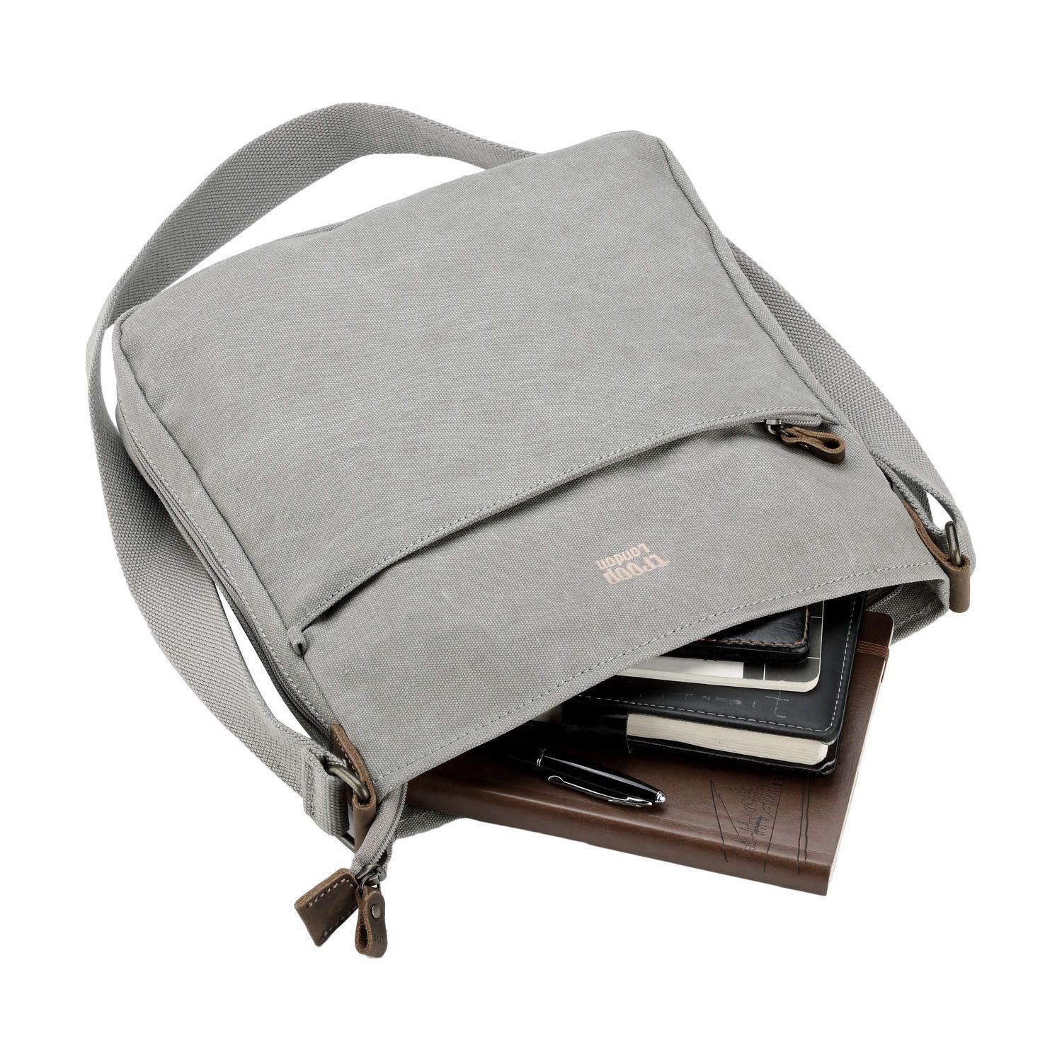 TRP0236 Troop London Classic Canvas Across Body Bag-16