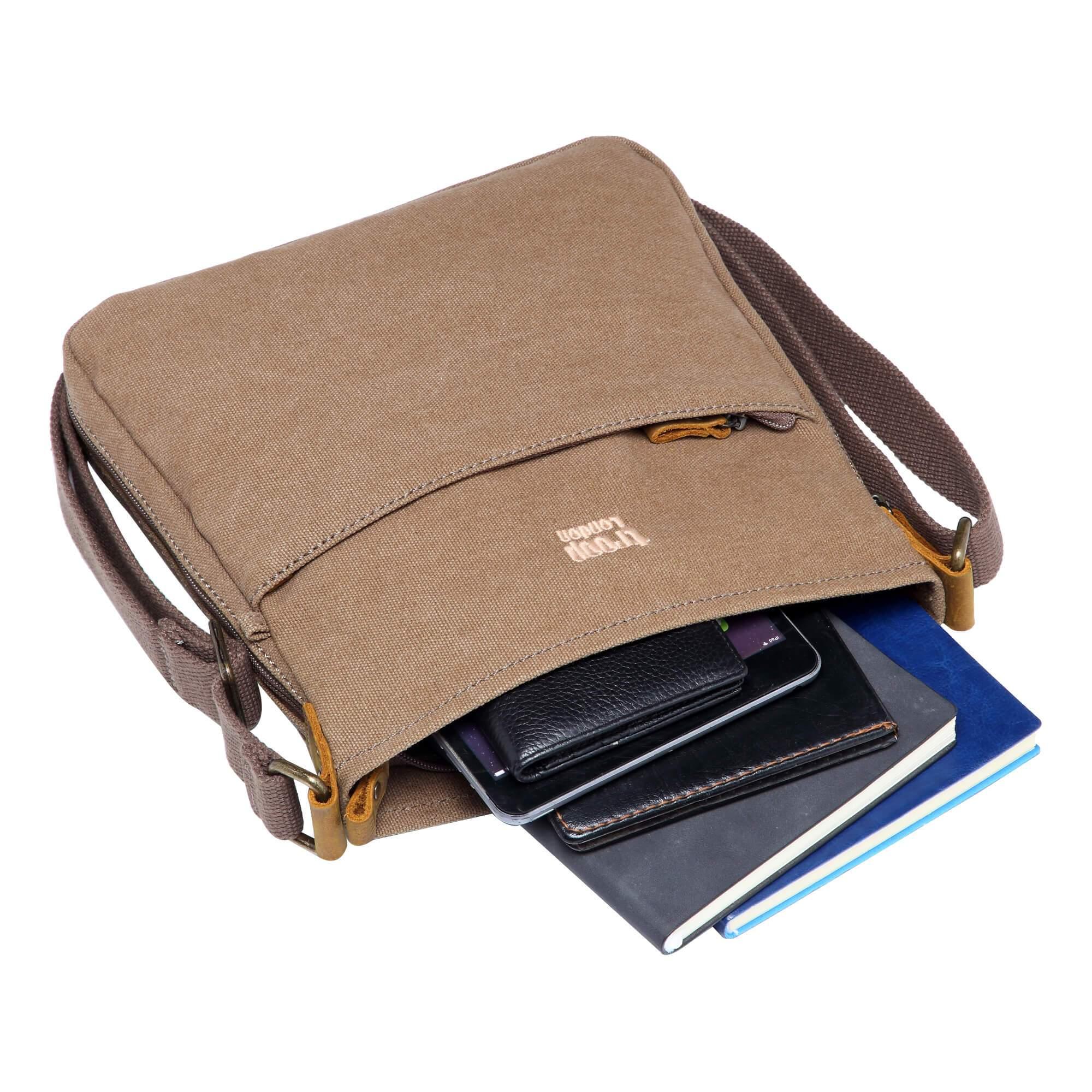 TRP0237 Troop London Classic Canvas Across Body Bag-33
