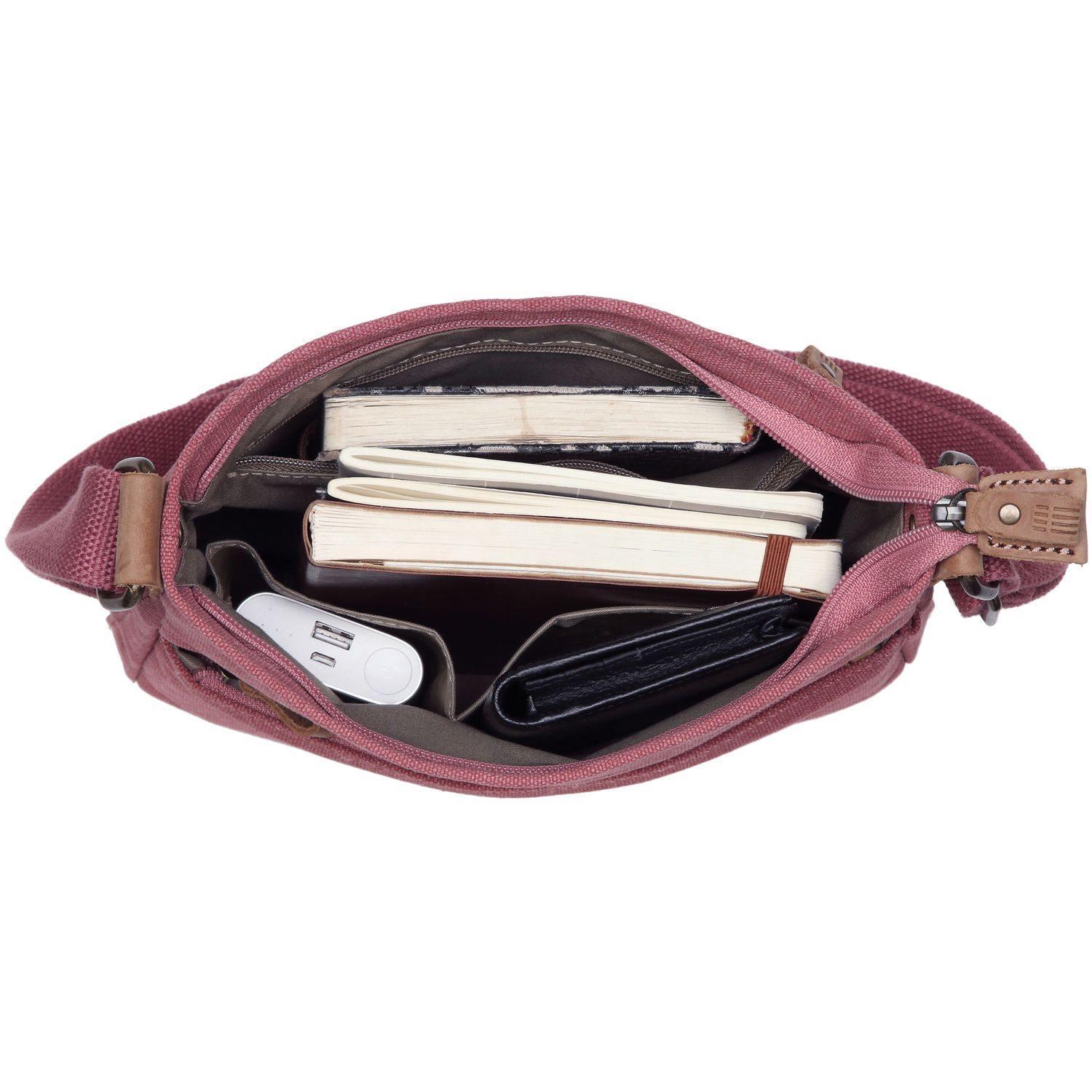 TRP0237 Troop London Classic Canvas Across Body Bag-19