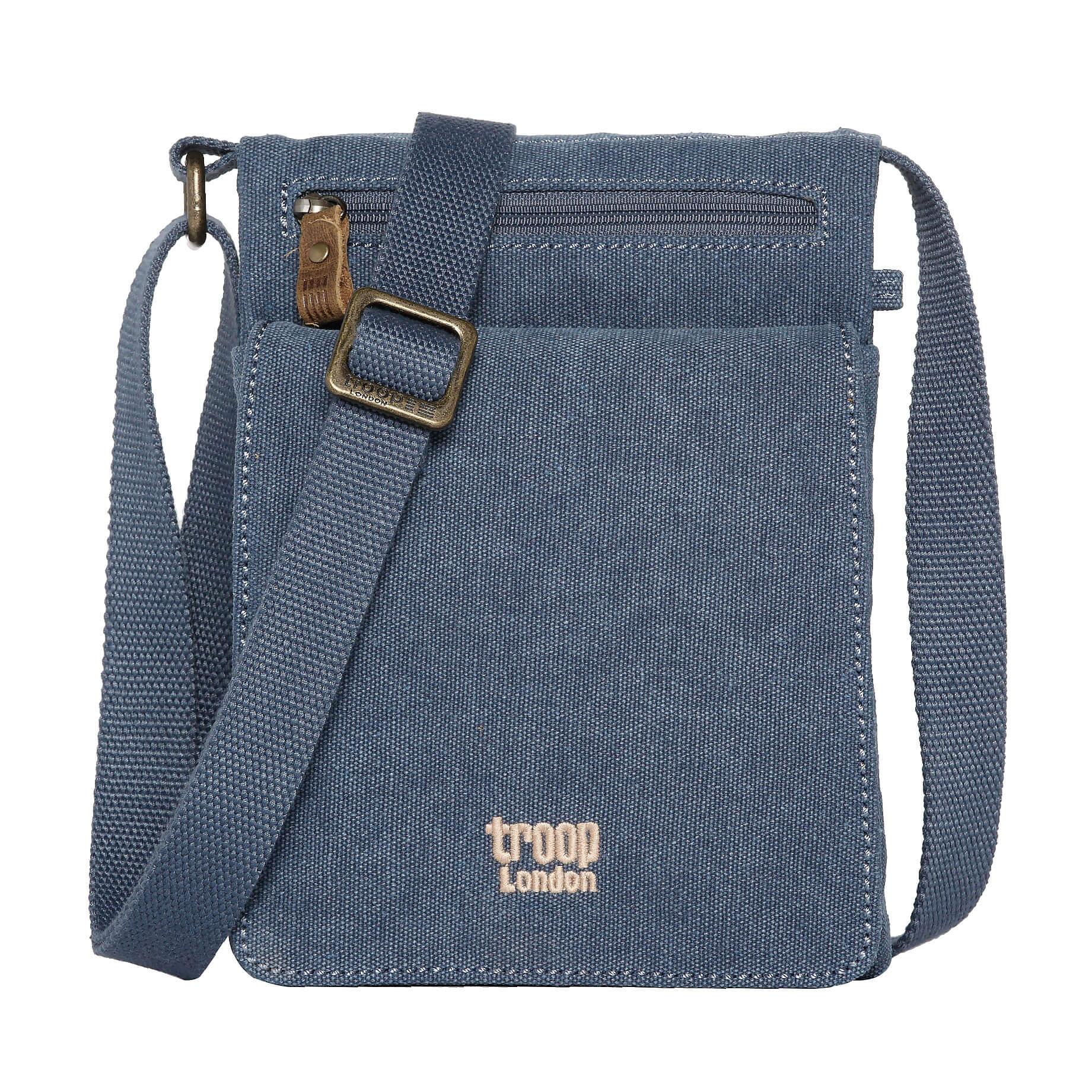 TRP0243L Troop London Classic Canvas Across Body Bag-0