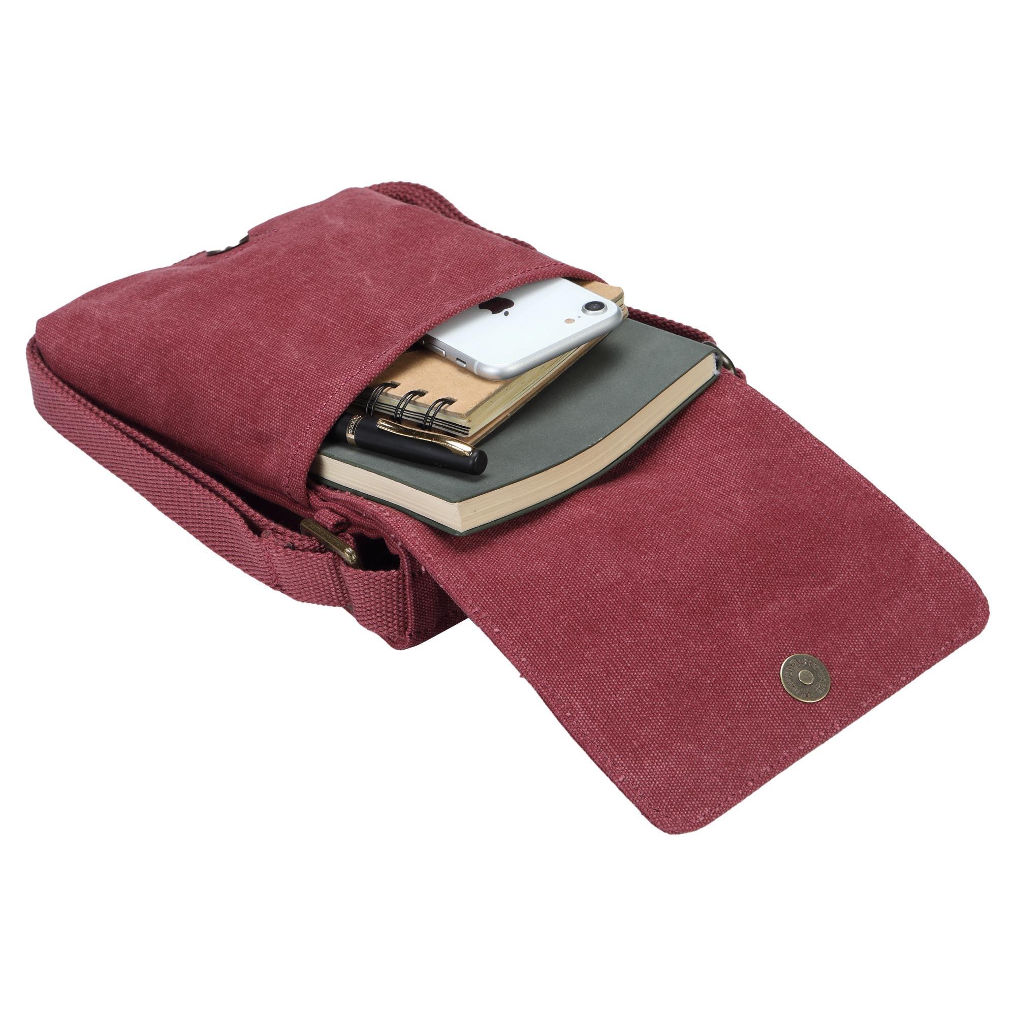 TRP0243L Troop London Classic Canvas Across Body Bag-23