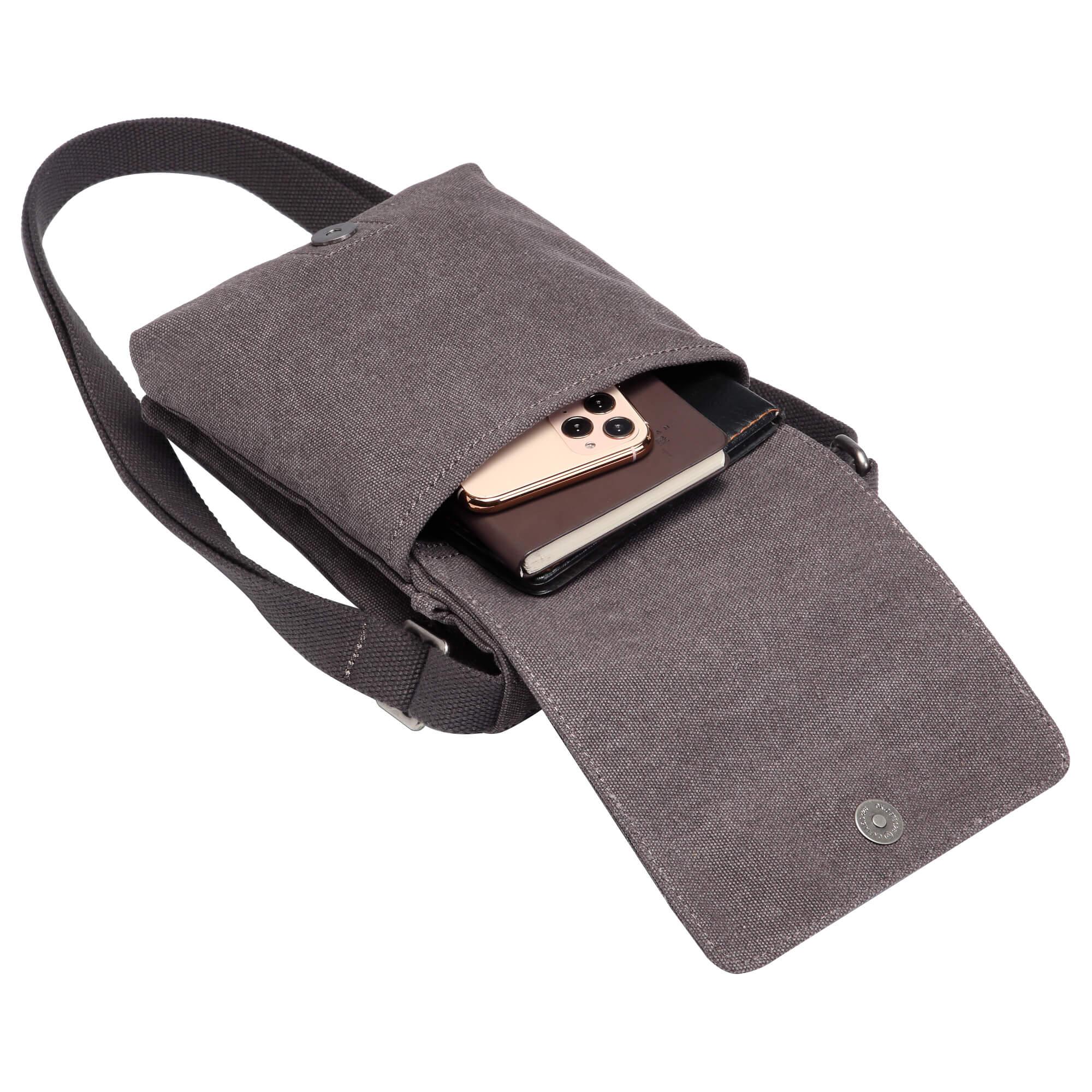 TRP0243L Troop London Classic Canvas Across Body Bag-13