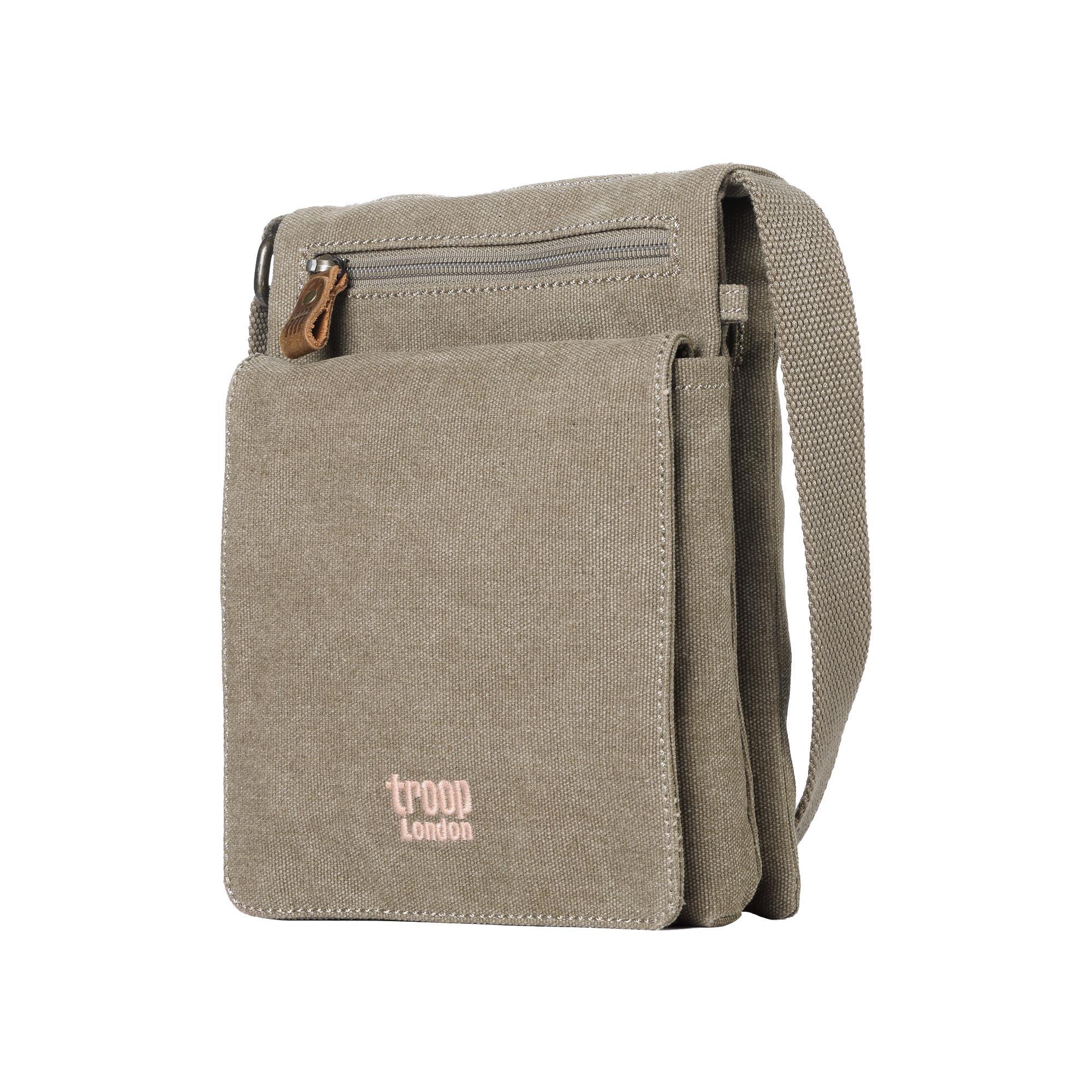 TRP0243L Troop London Classic Canvas Across Body Bag-30
