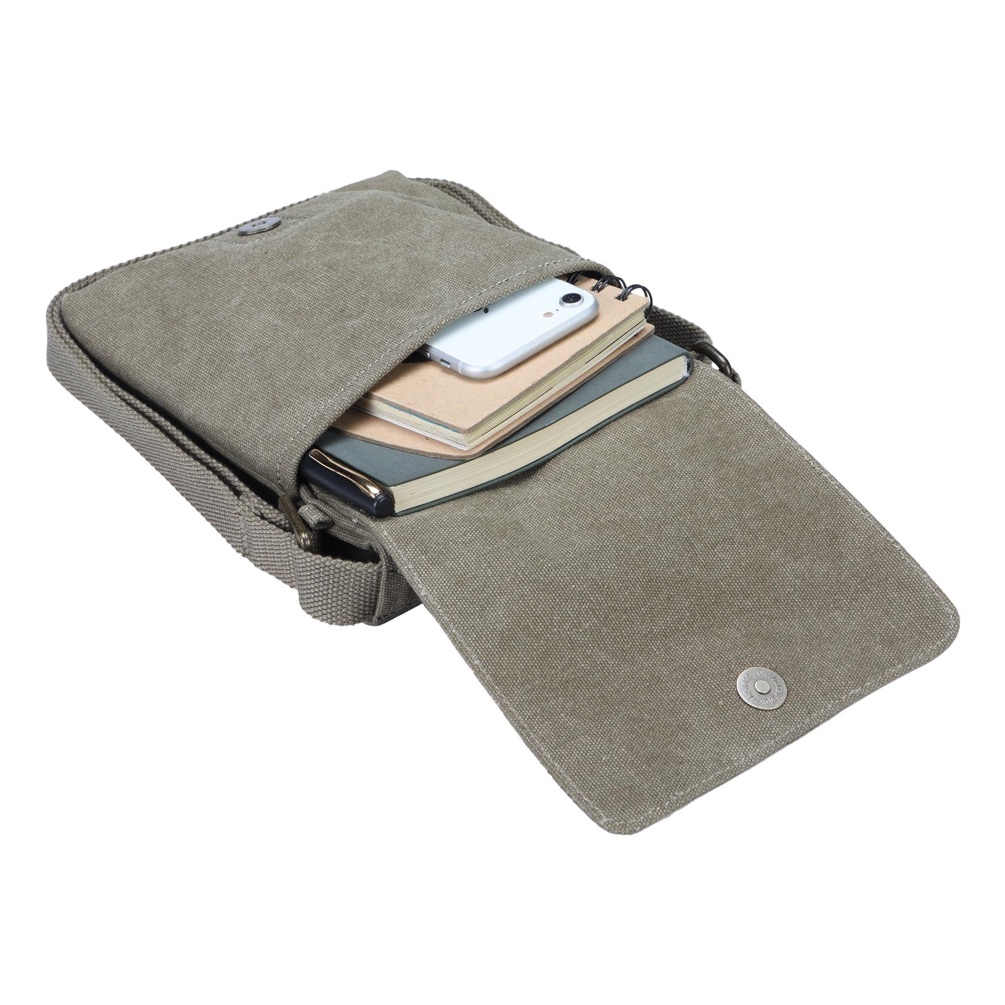 TRP0243L Troop London Classic Canvas Across Body Bag-33